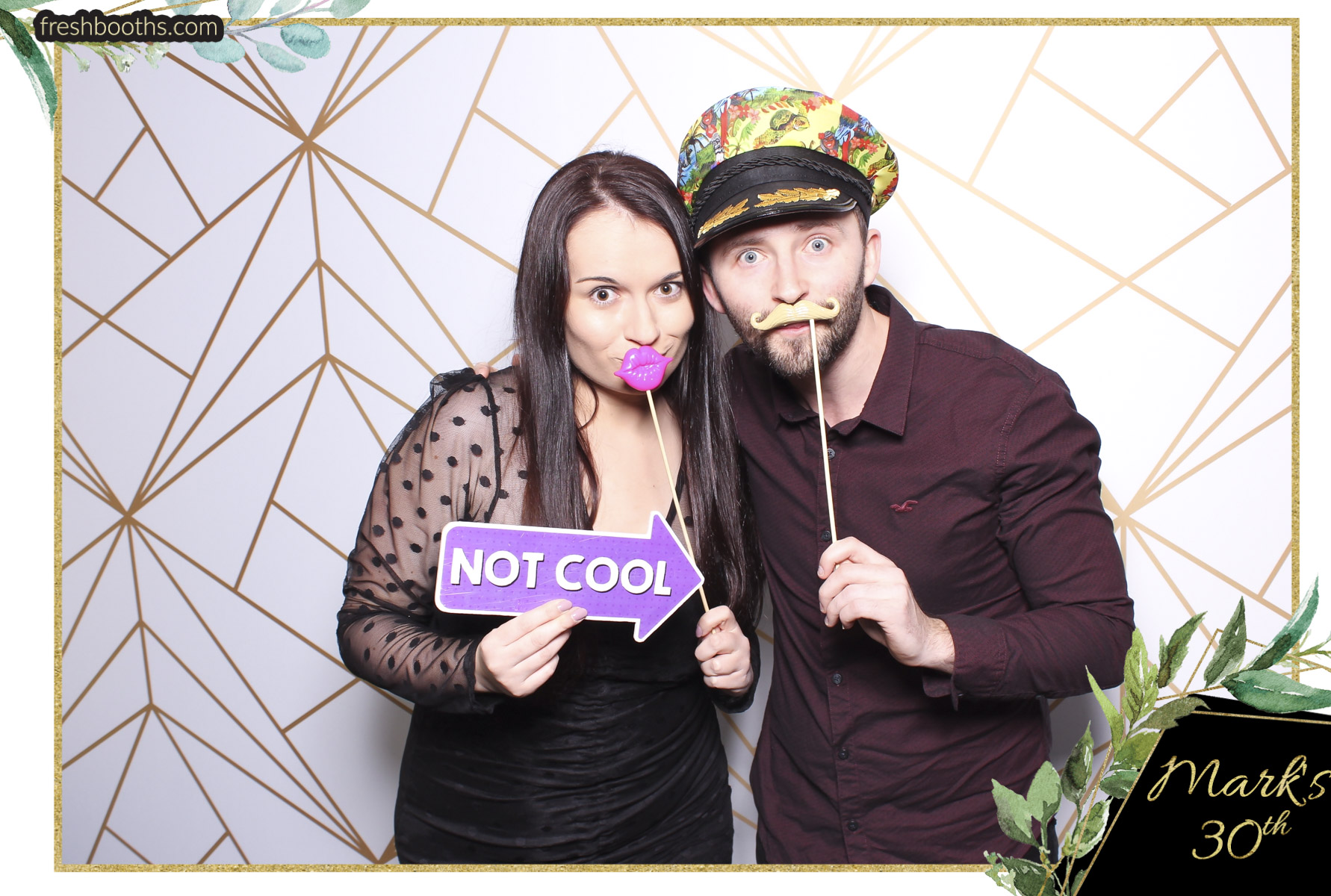Mark's Birthday Party - Classic Open Booth + GIFs | View more photos from the event at gallery.freshbooths.com/u/FreshBooths/Marks-Birthday-Party-Classic-Open-Booth-GIFs