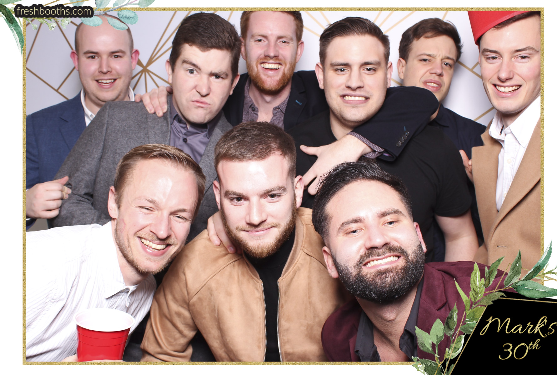 Mark's Birthday Party - Classic Open Booth + GIFs | View more photos from the event at gallery.freshbooths.com/u/FreshBooths/Marks-Birthday-Party-Classic-Open-Booth-GIFs