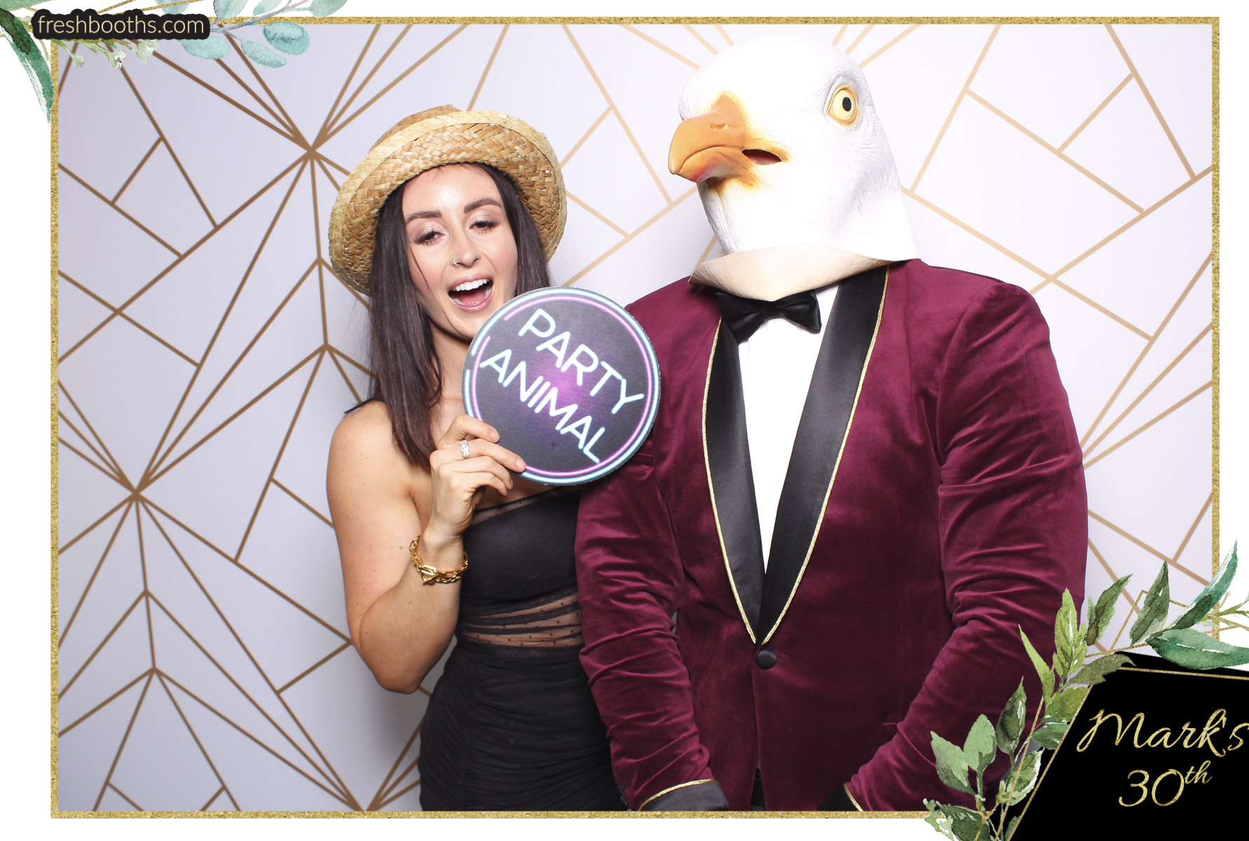 Mark's Birthday Party - Classic Open Booth + GIFs | View more photos from the event at gallery.freshbooths.com/u/FreshBooths/Marks-Birthday-Party-Classic-Open-Booth-GIFs