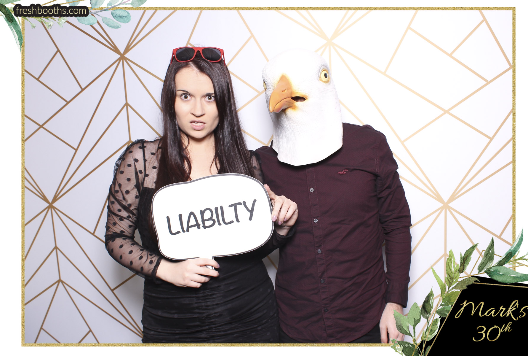 Mark's Birthday Party - Classic Open Booth + GIFs | View more photos from the event at gallery.freshbooths.com/u/FreshBooths/Marks-Birthday-Party-Classic-Open-Booth-GIFs