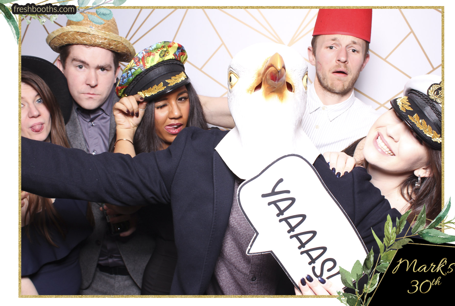 Mark's Birthday Party - Classic Open Booth + GIFs | View more photos from the event at gallery.freshbooths.com/u/FreshBooths/Marks-Birthday-Party-Classic-Open-Booth-GIFs