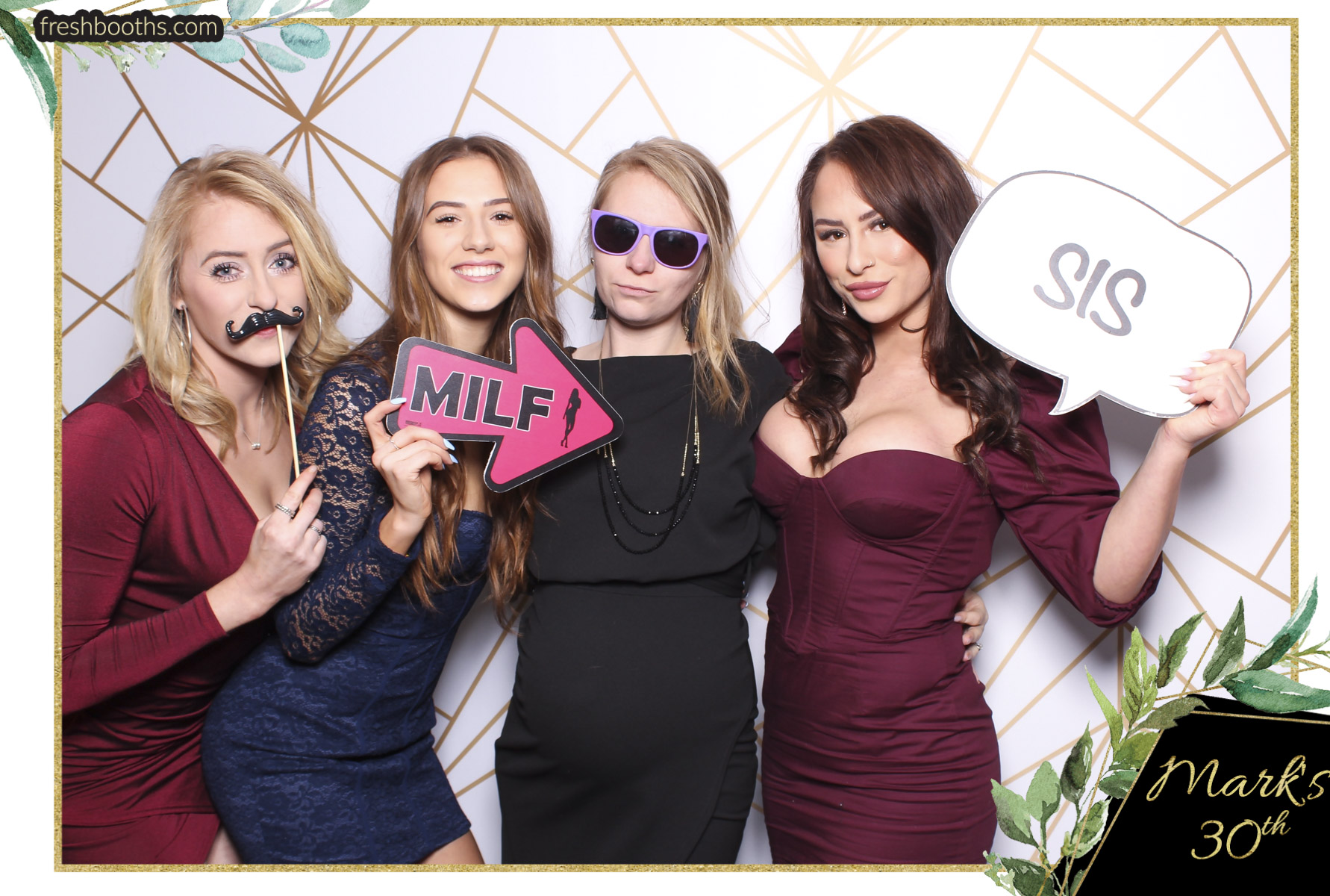 Mark's Birthday Party - Classic Open Booth + GIFs | View more photos from the event at gallery.freshbooths.com/u/FreshBooths/Marks-Birthday-Party-Classic-Open-Booth-GIFs