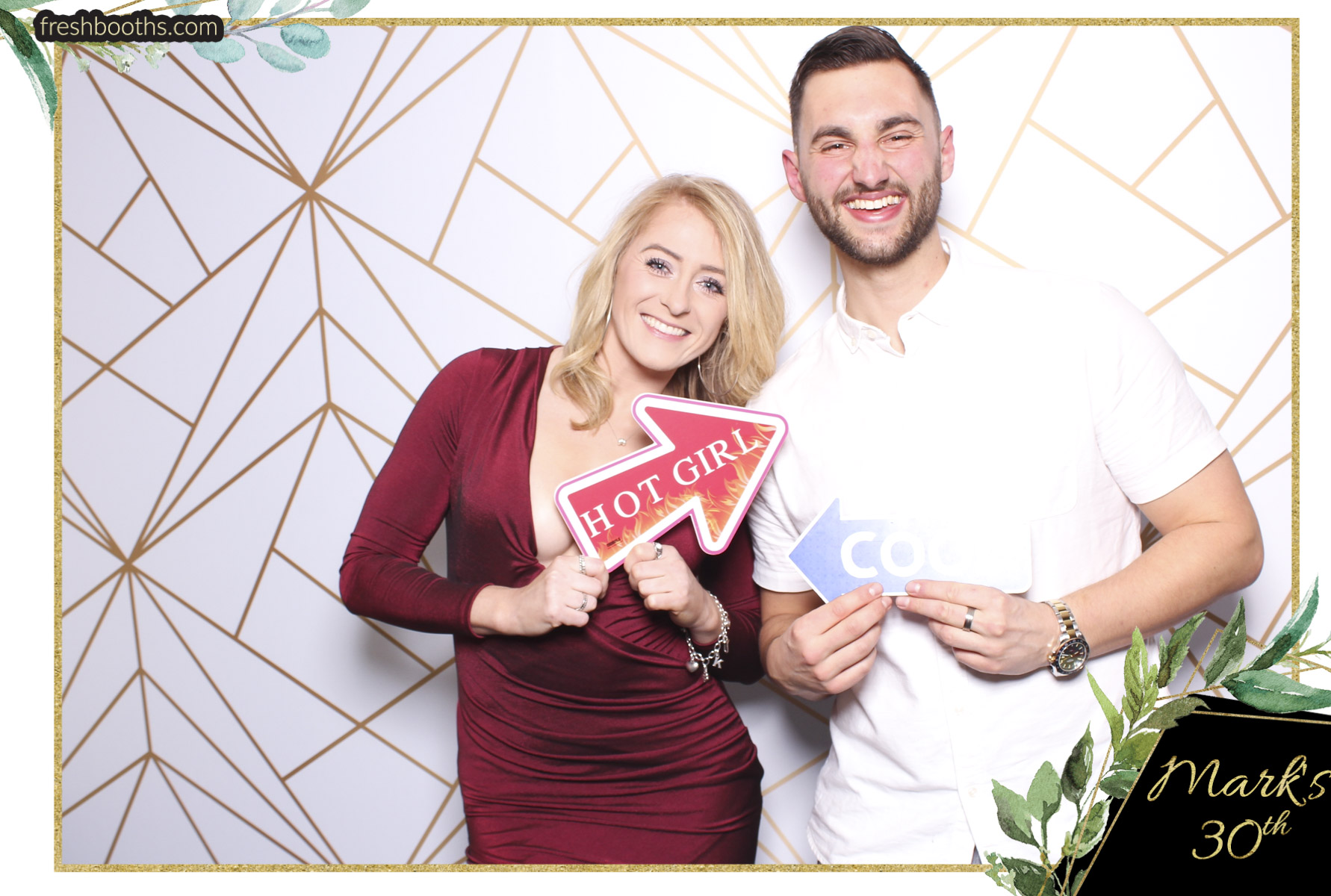 Mark's Birthday Party - Classic Open Booth + GIFs | View more photos from the event at gallery.freshbooths.com/u/FreshBooths/Marks-Birthday-Party-Classic-Open-Booth-GIFs
