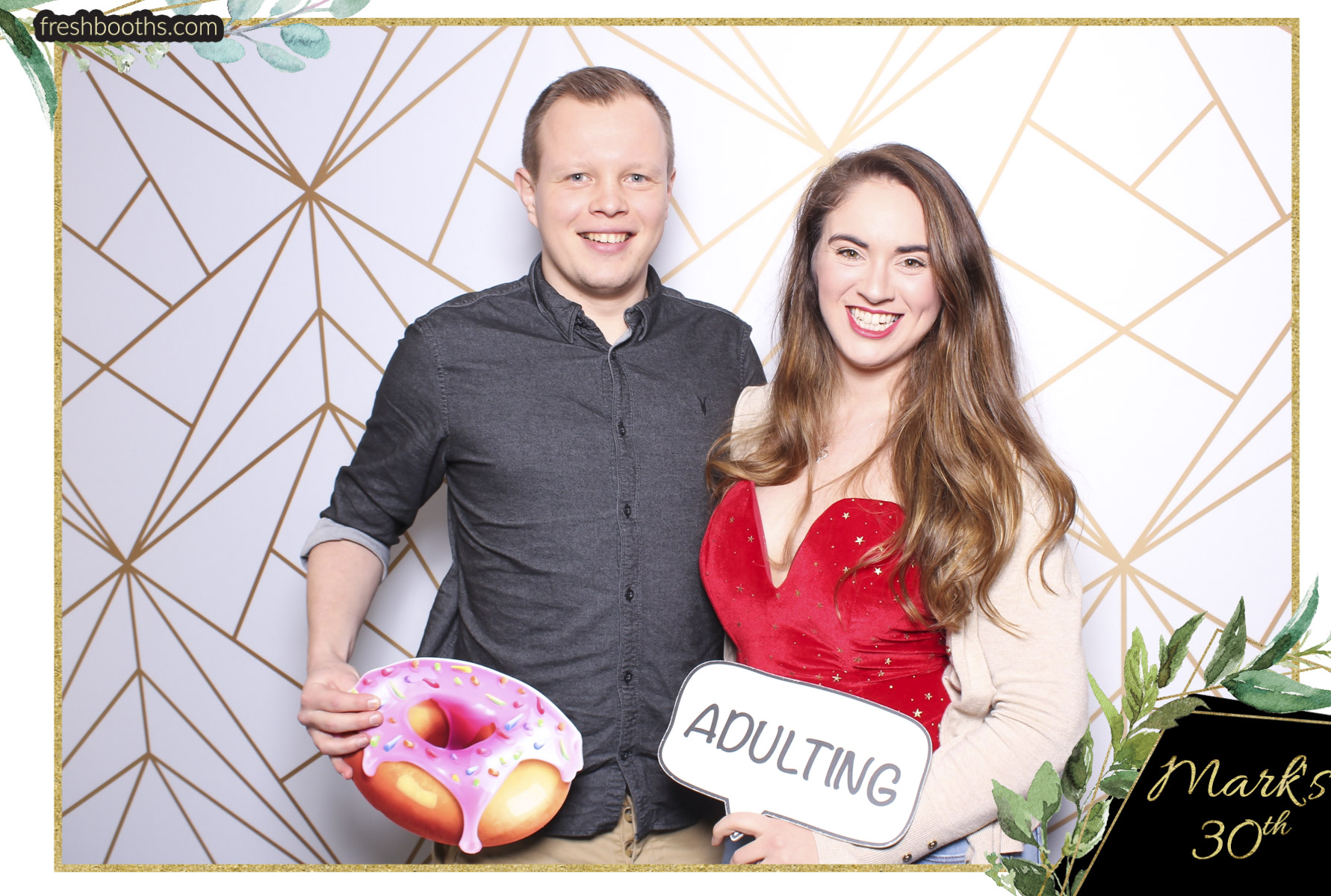 Mark's Birthday Party - Classic Open Booth + GIFs | View more photos from the event at gallery.freshbooths.com/u/FreshBooths/Marks-Birthday-Party-Classic-Open-Booth-GIFs
