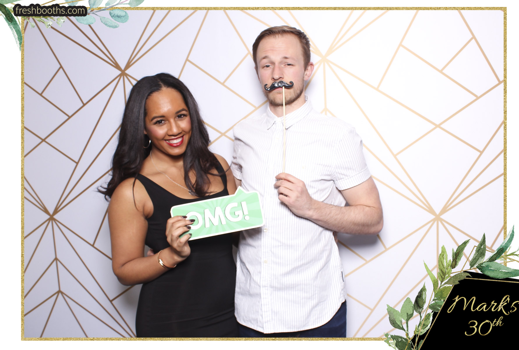 Mark's Birthday Party - Classic Open Booth + GIFs | View more photos from the event at gallery.freshbooths.com/u/FreshBooths/Marks-Birthday-Party-Classic-Open-Booth-GIFs