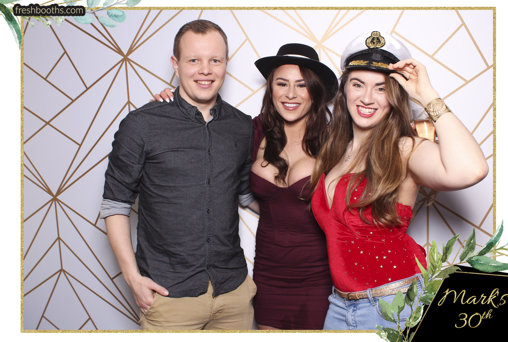 Mark's Birthday Party - Classic Open Booth + GIFs | View more photos from the event at gallery.freshbooths.com/u/FreshBooths/Marks-Birthday-Party-Classic-Open-Booth-GIFs