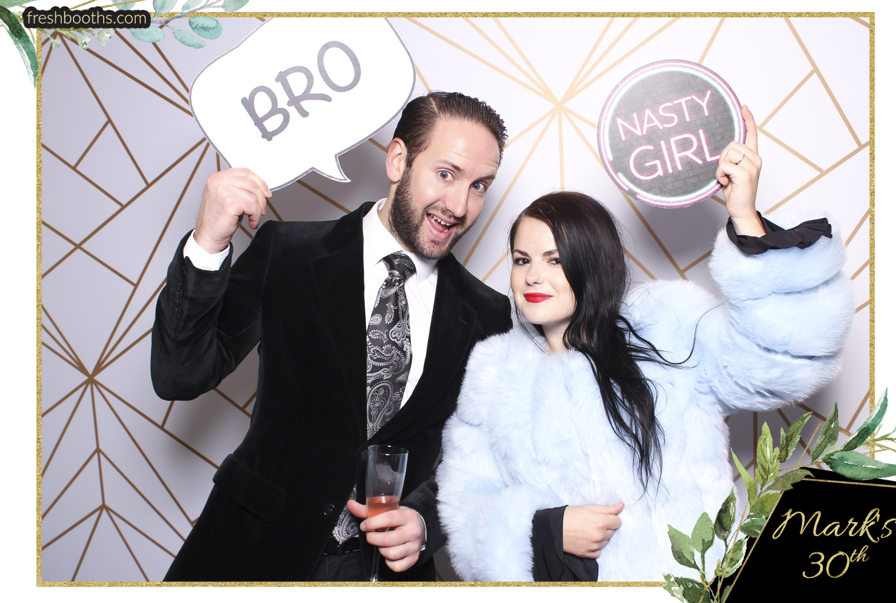Mark's Birthday Party - Classic Open Booth + GIFs | View more photos from the event at gallery.freshbooths.com/u/FreshBooths/Marks-Birthday-Party-Classic-Open-Booth-GIFs