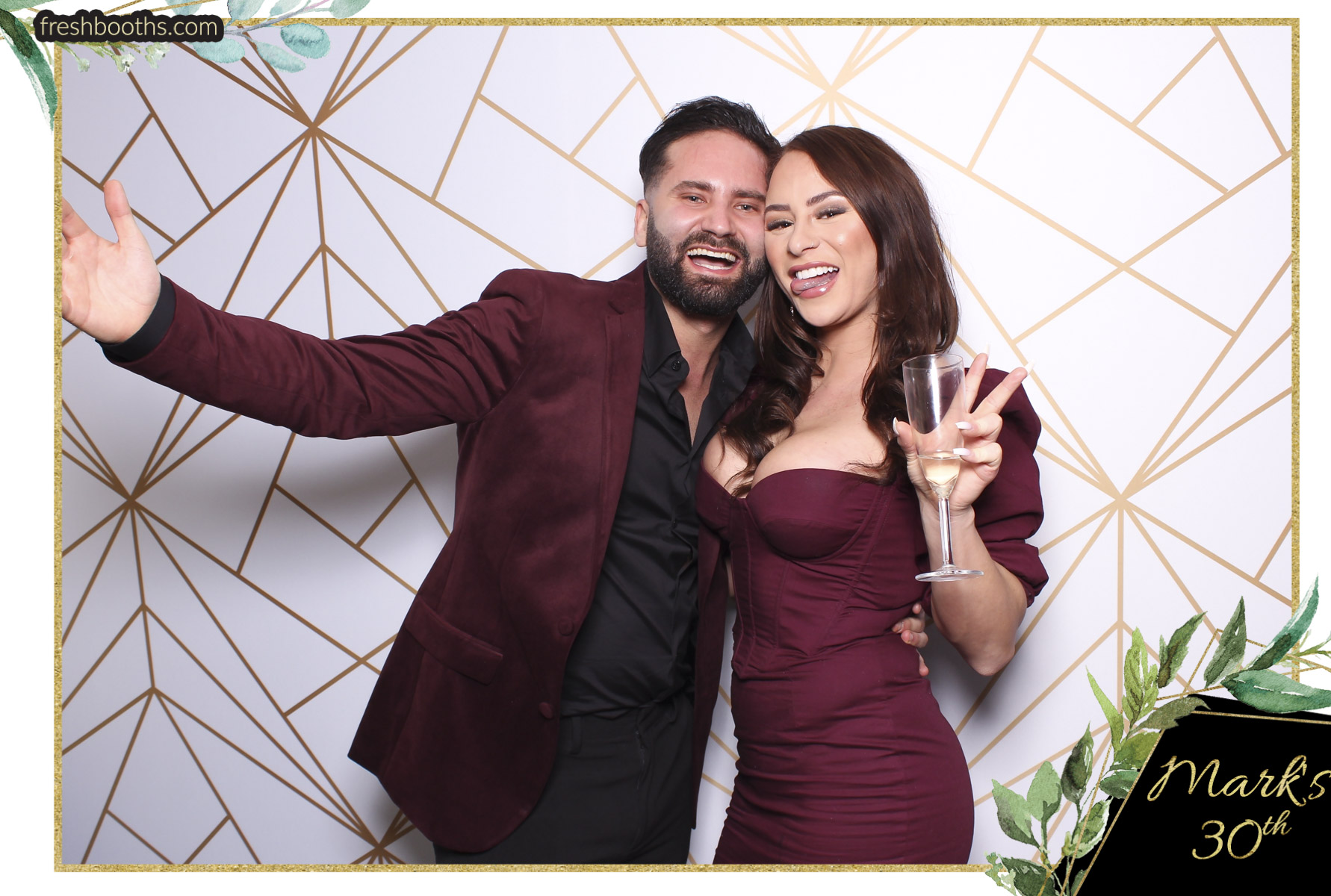 Mark's Birthday Party - Classic Open Booth + GIFs | View more photos from the event at gallery.freshbooths.com/u/FreshBooths/Marks-Birthday-Party-Classic-Open-Booth-GIFs