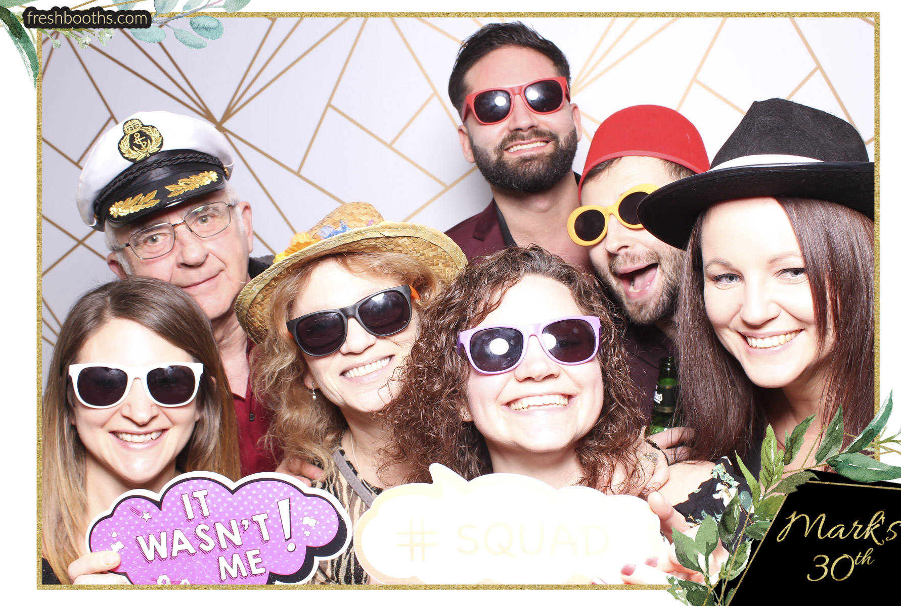 Mark's Birthday Party - Classic Open Booth + GIFs | View more photos from the event at gallery.freshbooths.com/u/FreshBooths/Marks-Birthday-Party-Classic-Open-Booth-GIFs