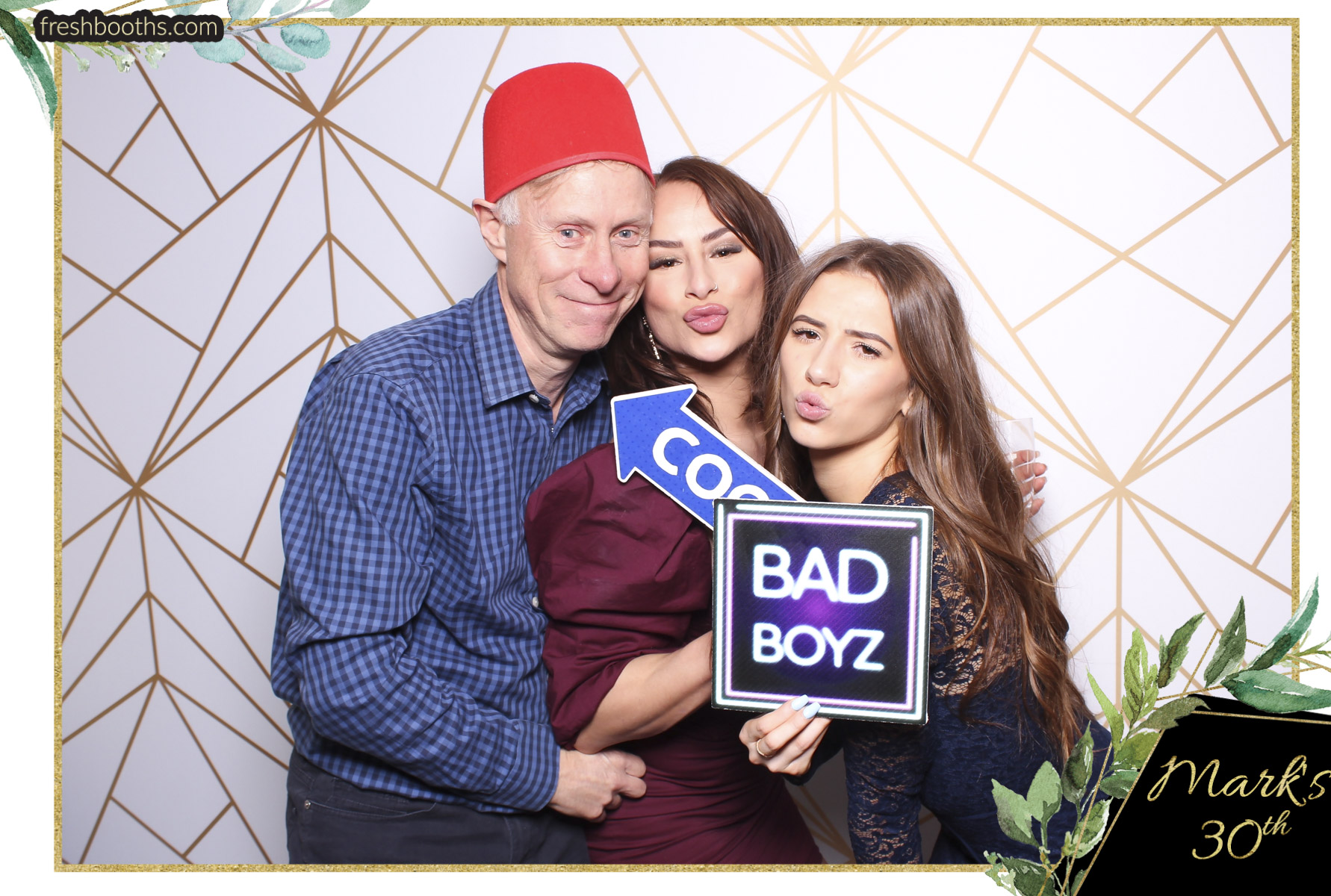 Mark's Birthday Party - Classic Open Booth + GIFs | View more photos from the event at gallery.freshbooths.com/u/FreshBooths/Marks-Birthday-Party-Classic-Open-Booth-GIFs