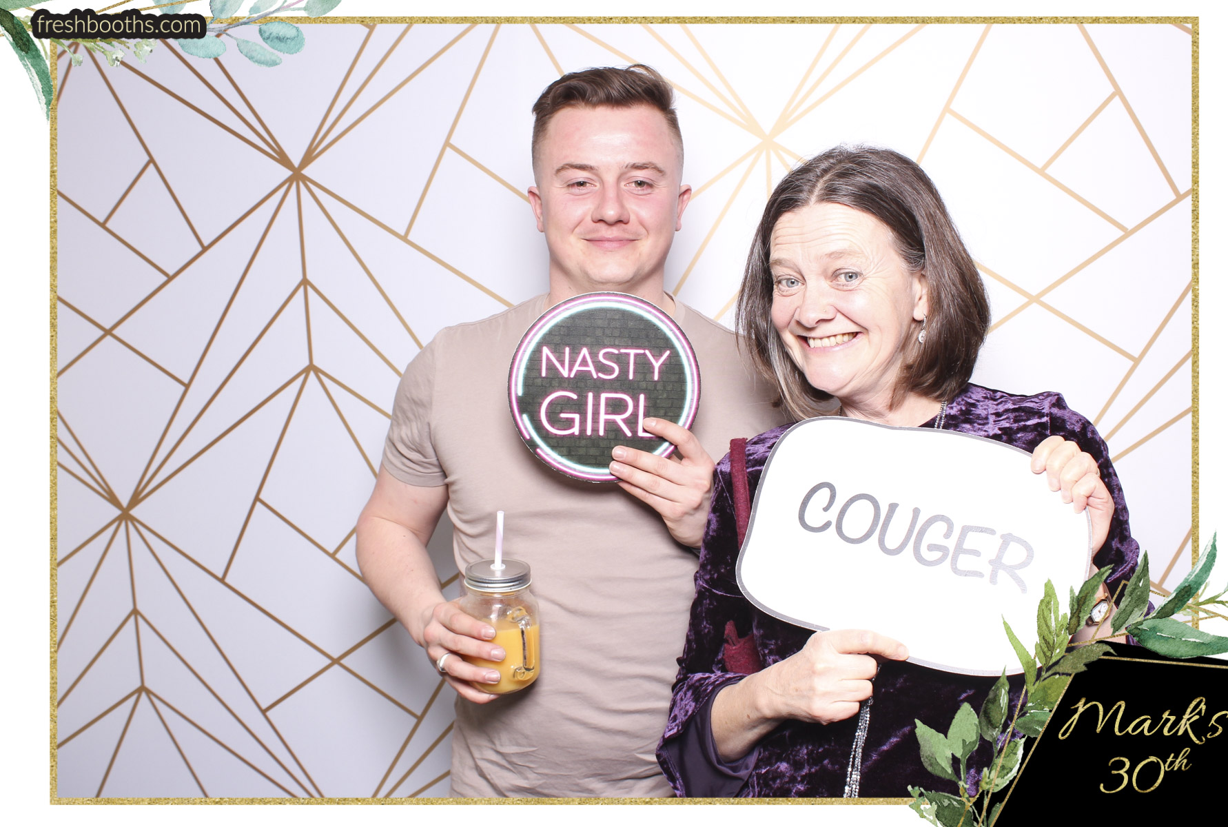 Mark's Birthday Party - Classic Open Booth + GIFs | View more photos from the event at gallery.freshbooths.com/u/FreshBooths/Marks-Birthday-Party-Classic-Open-Booth-GIFs