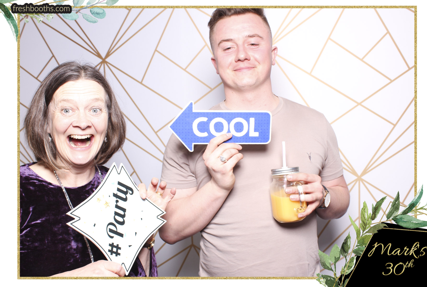 Mark's Birthday Party - Classic Open Booth + GIFs | View more photos from the event at gallery.freshbooths.com/u/FreshBooths/Marks-Birthday-Party-Classic-Open-Booth-GIFs
