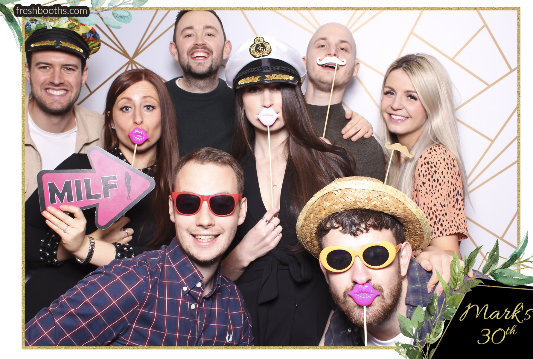 Mark's Birthday Party - Classic Open Booth + GIFs | View more photos from the event at gallery.freshbooths.com/u/FreshBooths/Marks-Birthday-Party-Classic-Open-Booth-GIFs