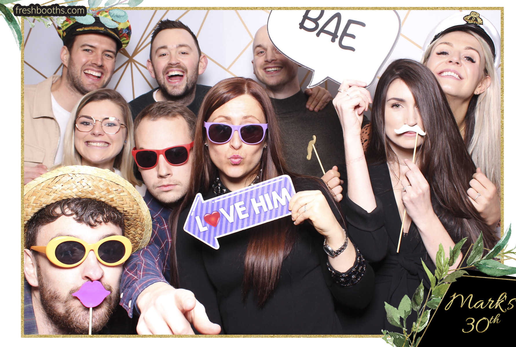 Mark's Birthday Party - Classic Open Booth + GIFs | View more photos from the event at gallery.freshbooths.com/u/FreshBooths/Marks-Birthday-Party-Classic-Open-Booth-GIFs