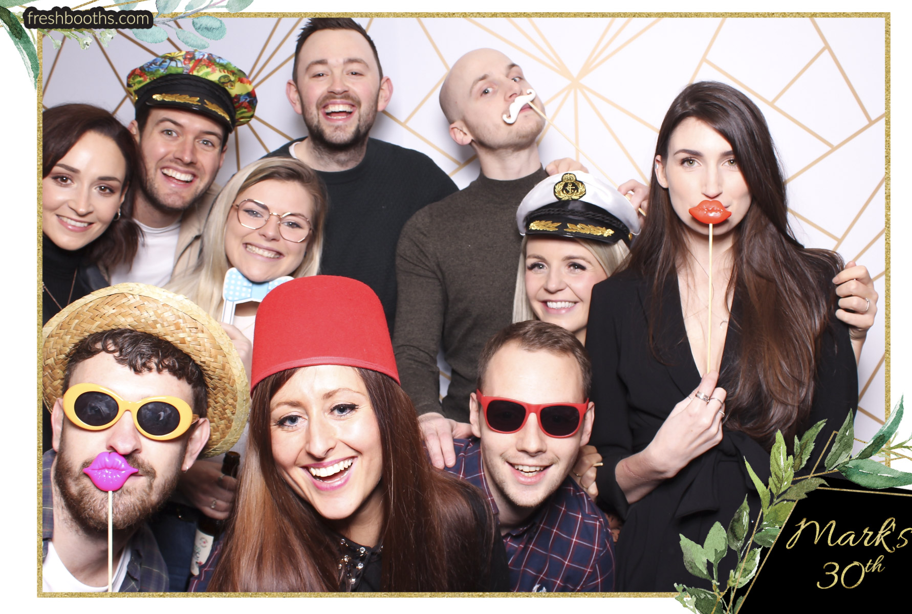 Mark's Birthday Party - Classic Open Booth + GIFs | View more photos from the event at gallery.freshbooths.com/u/FreshBooths/Marks-Birthday-Party-Classic-Open-Booth-GIFs