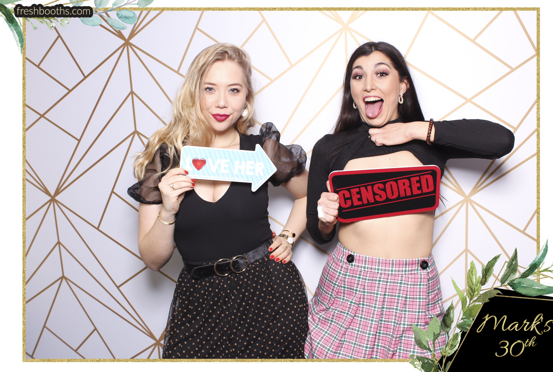 Mark's Birthday Party - Classic Open Booth + GIFs | View more photos from the event at gallery.freshbooths.com/u/FreshBooths/Marks-Birthday-Party-Classic-Open-Booth-GIFs