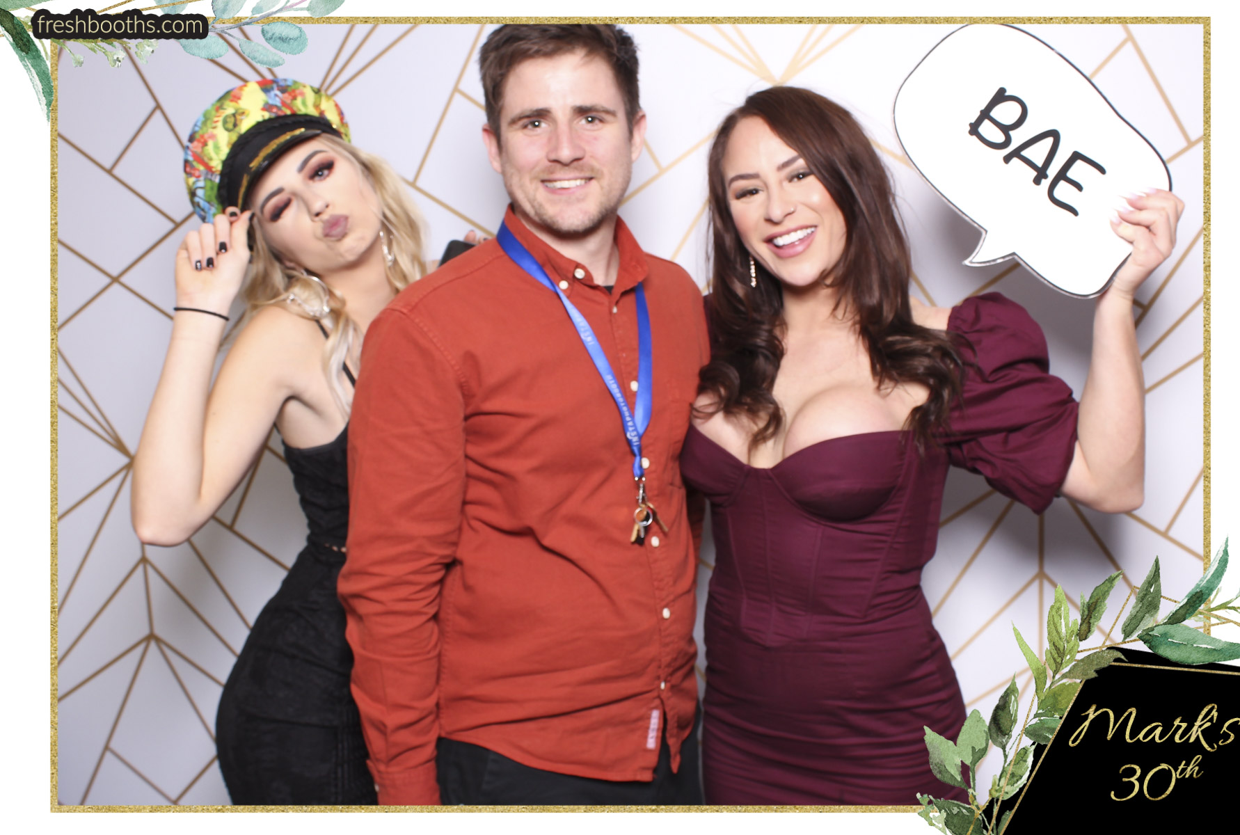 Mark's Birthday Party - Classic Open Booth + GIFs | View more photos from the event at gallery.freshbooths.com/u/FreshBooths/Marks-Birthday-Party-Classic-Open-Booth-GIFs