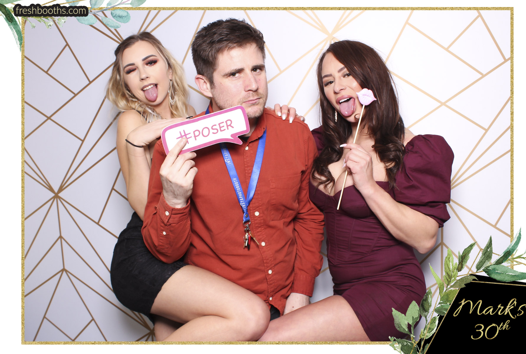 Mark's Birthday Party - Classic Open Booth + GIFs | View more photos from the event at gallery.freshbooths.com/u/FreshBooths/Marks-Birthday-Party-Classic-Open-Booth-GIFs