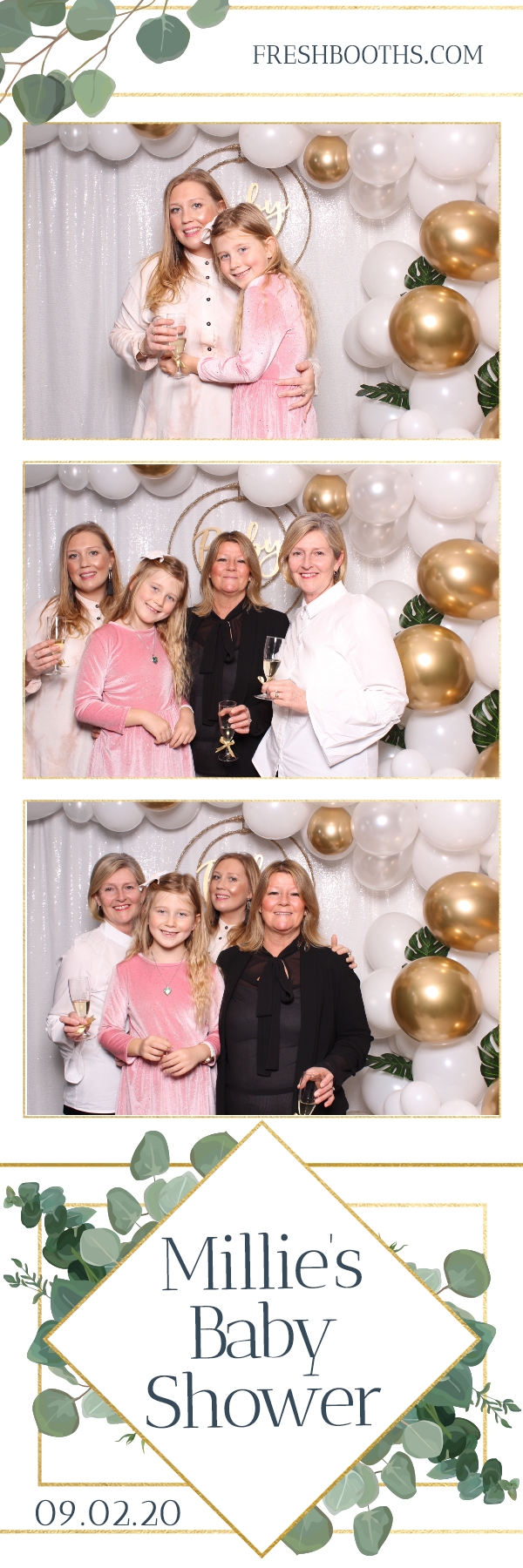 Millie's Baby Shower - Classic Open Booth | View more photos from the event at gallery.freshbooths.com/u/FreshBooths/Millies-Baby-Shower-Classic-Open-Booth