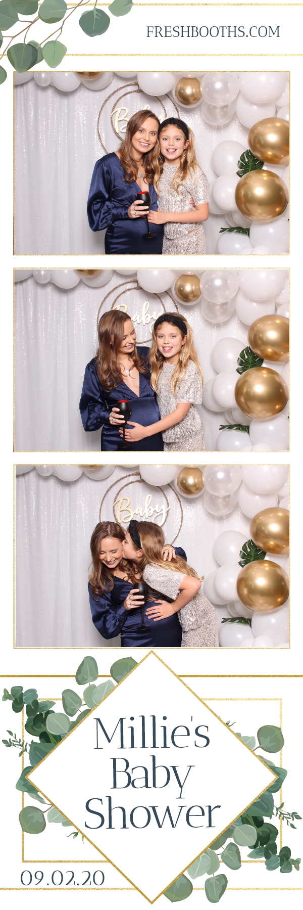 Millie's Baby Shower - Classic Open Booth | View more photos from the event at gallery.freshbooths.com/u/FreshBooths/Millies-Baby-Shower-Classic-Open-Booth