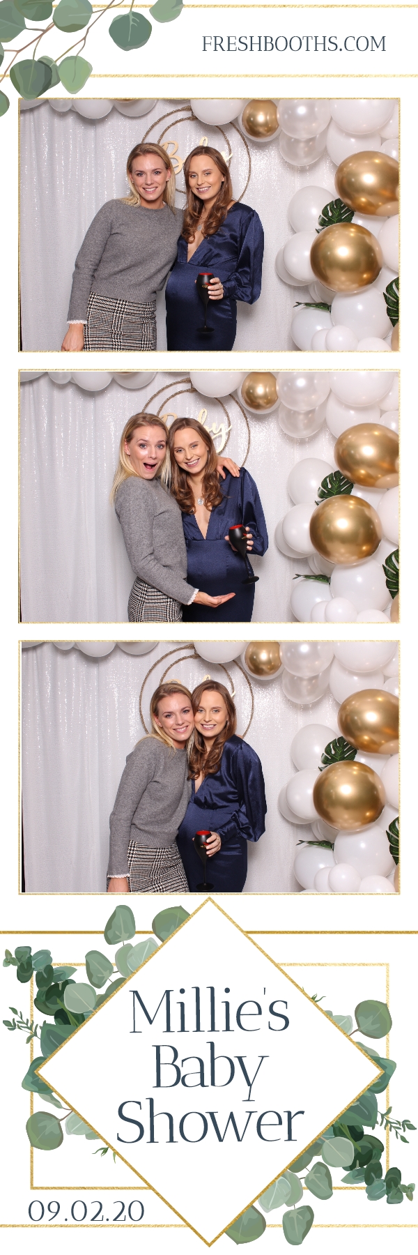 Millie's Baby Shower - Classic Open Booth | View more photos from the event at gallery.freshbooths.com/u/FreshBooths/Millies-Baby-Shower-Classic-Open-Booth