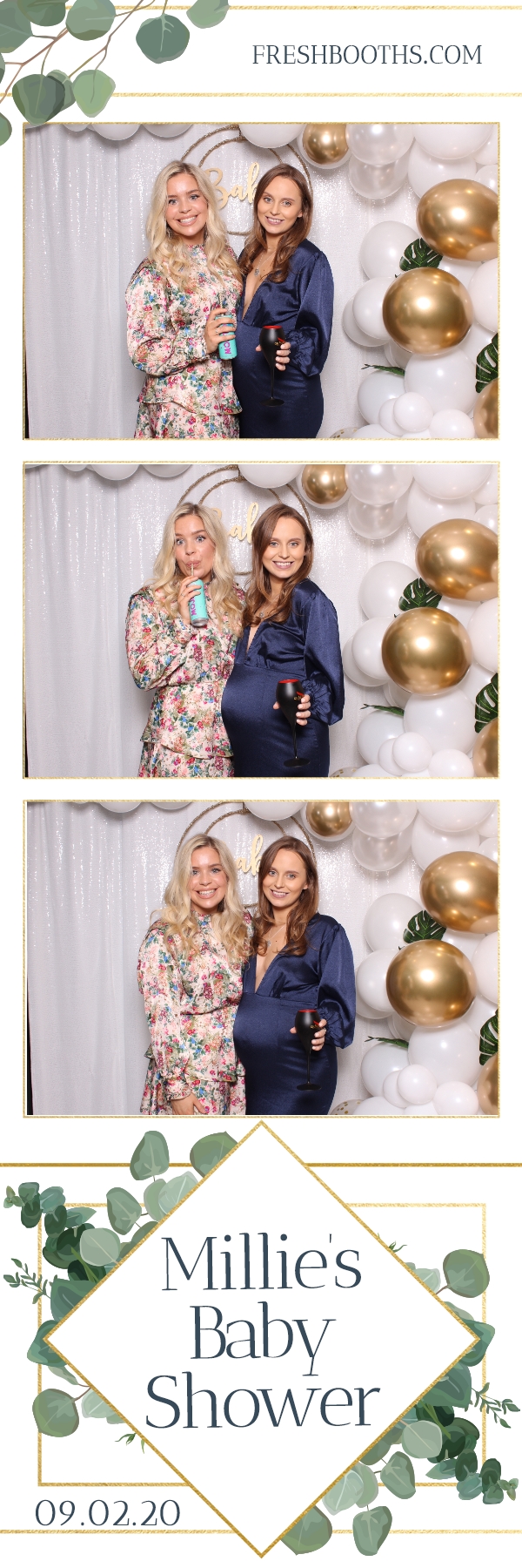 Millie's Baby Shower - Classic Open Booth | View more photos from the event at gallery.freshbooths.com/u/FreshBooths/Millies-Baby-Shower-Classic-Open-Booth