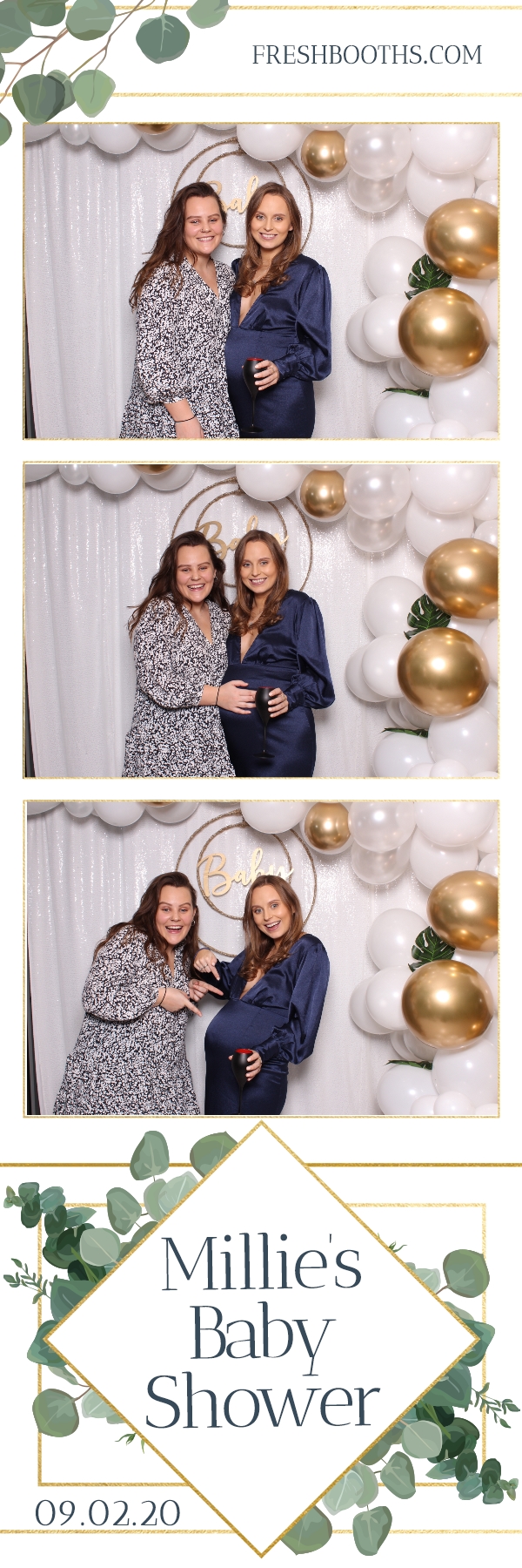 Millie's Baby Shower - Classic Open Booth | View more photos from the event at gallery.freshbooths.com/u/FreshBooths/Millies-Baby-Shower-Classic-Open-Booth