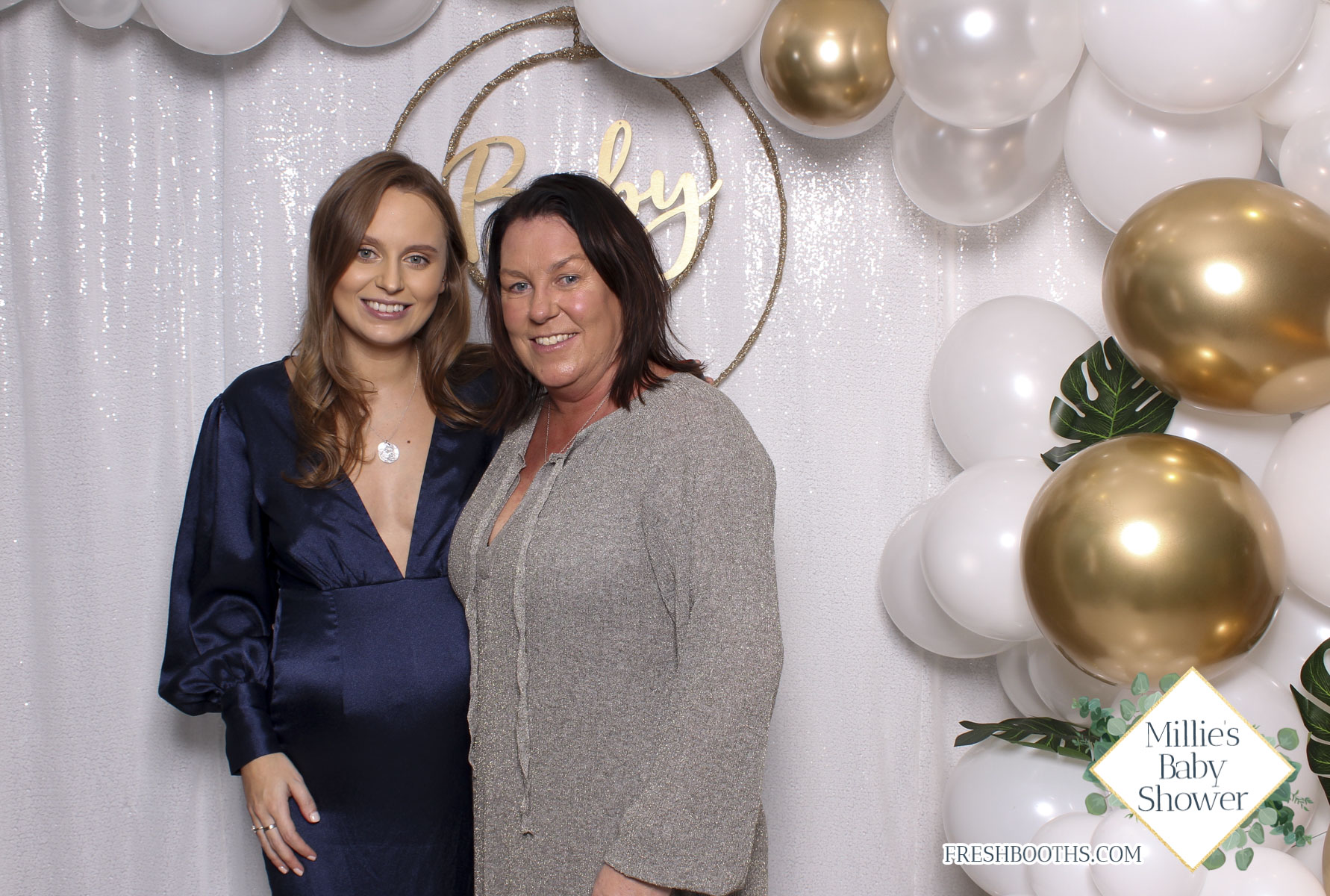Millie's Baby Shower - Classic Open Booth | View more photos from the event at gallery.freshbooths.com/u/FreshBooths/Millies-Baby-Shower-Classic-Open-Booth