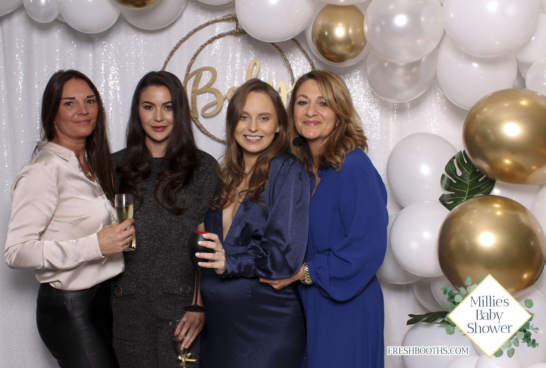 Millie's Baby Shower - Classic Open Booth | View more photos from the event at gallery.freshbooths.com/u/FreshBooths/Millies-Baby-Shower-Classic-Open-Booth