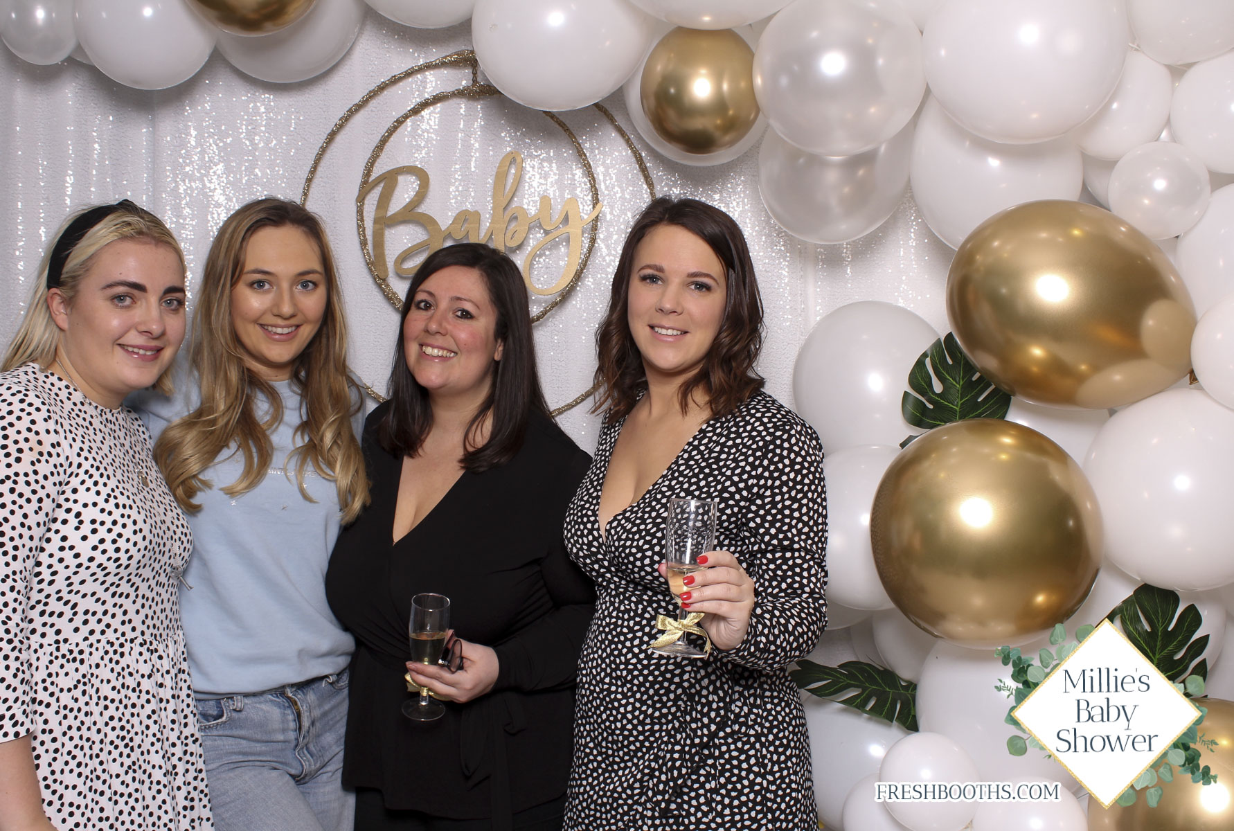 Millie's Baby Shower - Classic Open Booth | View more photos from the event at gallery.freshbooths.com/u/FreshBooths/Millies-Baby-Shower-Classic-Open-Booth