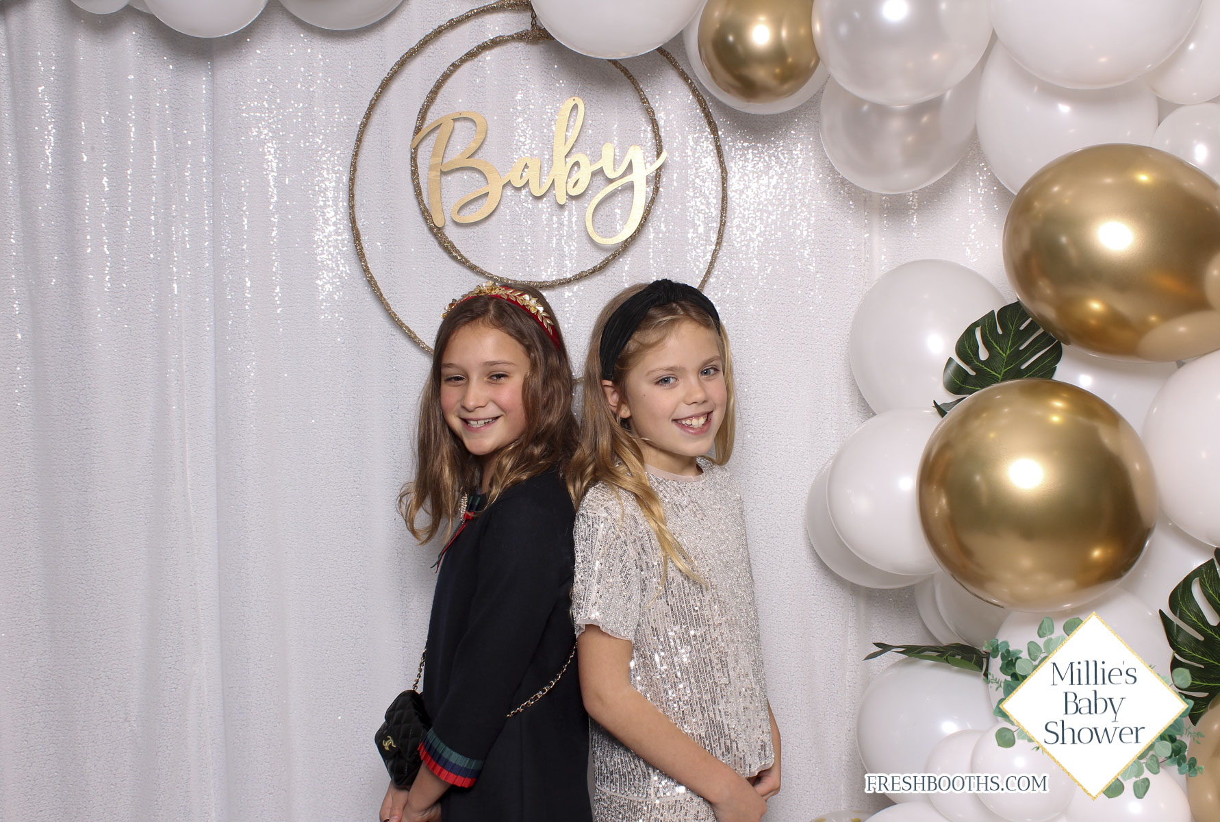 Millie's Baby Shower - Classic Open Booth | View more photos from the event at gallery.freshbooths.com/u/FreshBooths/Millies-Baby-Shower-Classic-Open-Booth