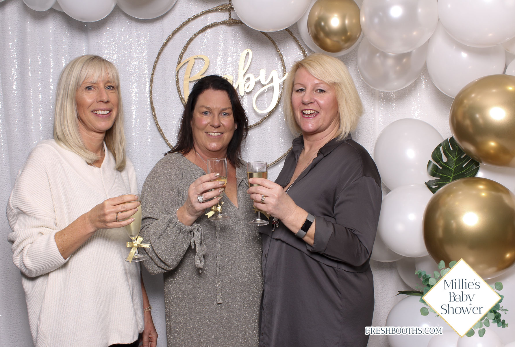 Millie's Baby Shower - Classic Open Booth | View more photos from the event at gallery.freshbooths.com/u/FreshBooths/Millies-Baby-Shower-Classic-Open-Booth