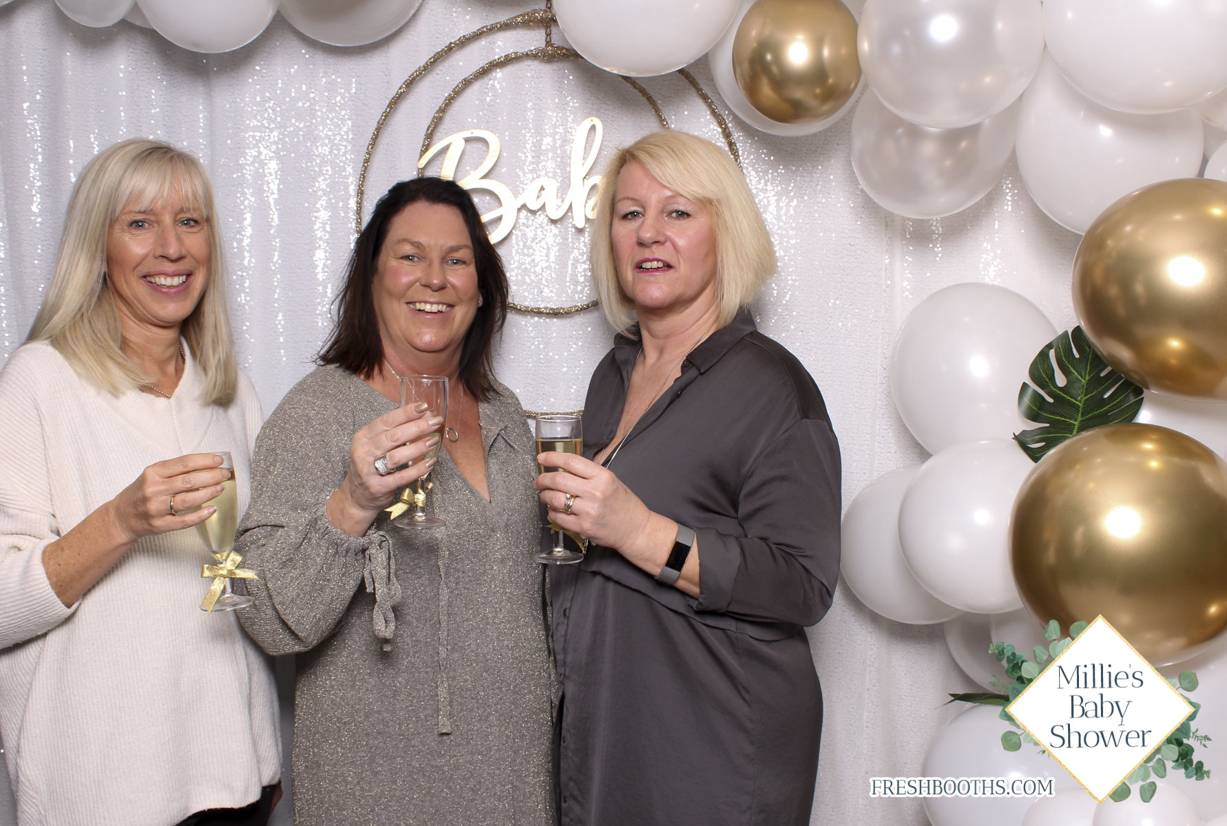 Millie's Baby Shower - Classic Open Booth | View more photos from the event at gallery.freshbooths.com/u/FreshBooths/Millies-Baby-Shower-Classic-Open-Booth