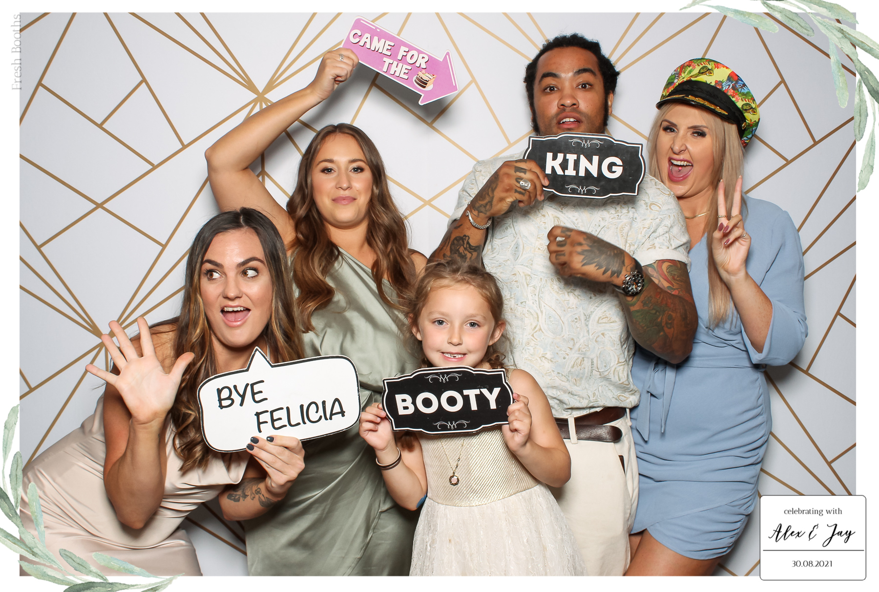 Alex & Jay Wedding - Classic Open Booth | View more photos from the event at gallery.freshbooths.com/u/FreshBooths/Alex-Jay-Wedding-Classic-Open-Booth