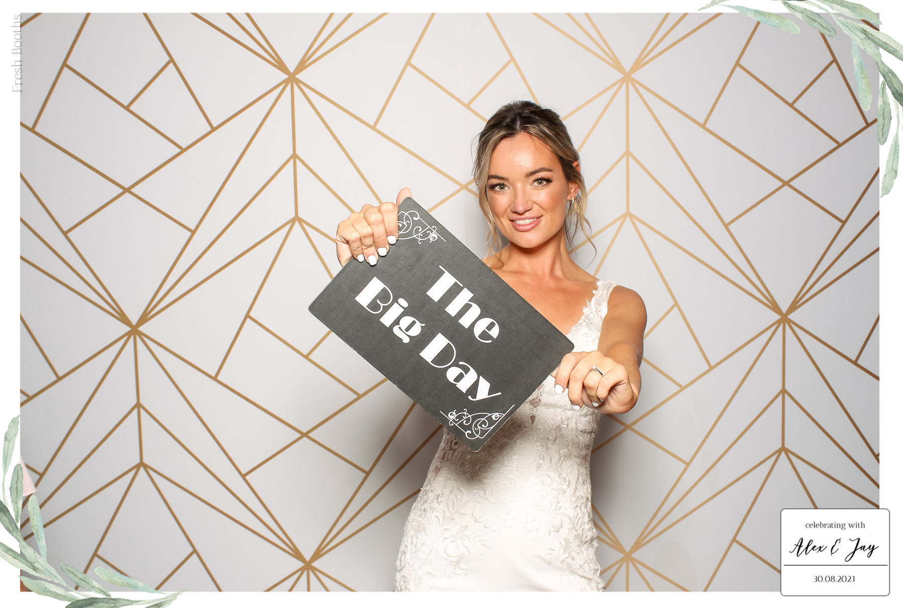 Alex & Jay Wedding - Classic Open Booth | View more photos from the event at gallery.freshbooths.com/u/FreshBooths/Alex-Jay-Wedding-Classic-Open-Booth