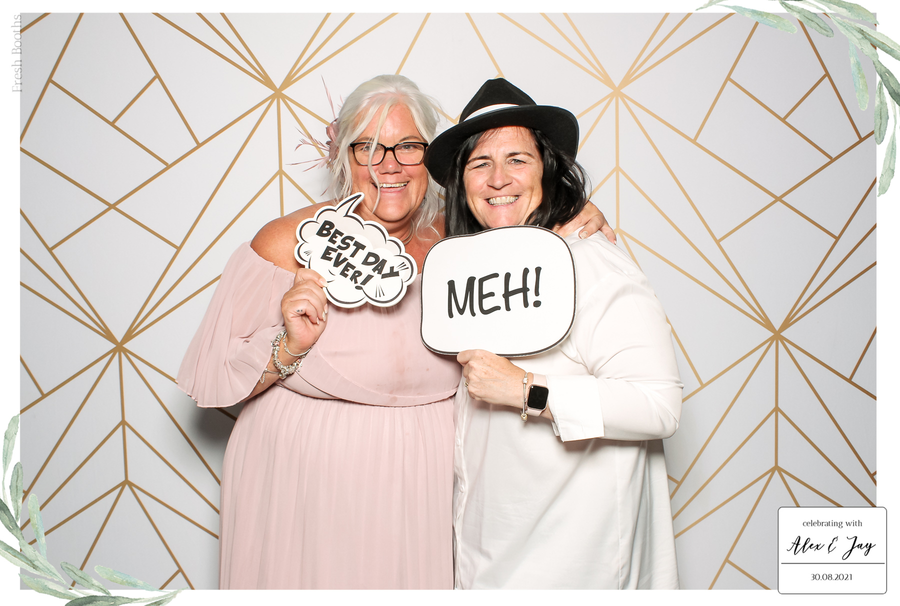 Alex & Jay Wedding - Classic Open Booth | View more photos from the event at gallery.freshbooths.com/u/FreshBooths/Alex-Jay-Wedding-Classic-Open-Booth