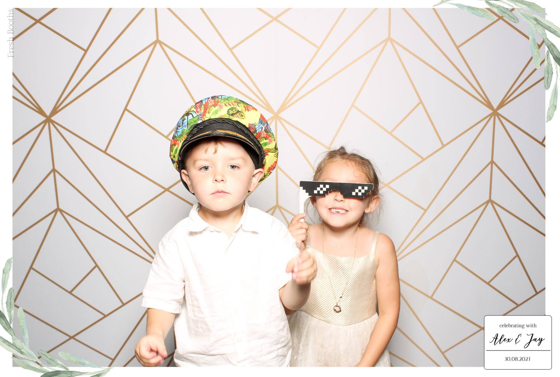 Alex & Jay Wedding - Classic Open Booth | View more photos from the event at gallery.freshbooths.com/u/FreshBooths/Alex-Jay-Wedding-Classic-Open-Booth