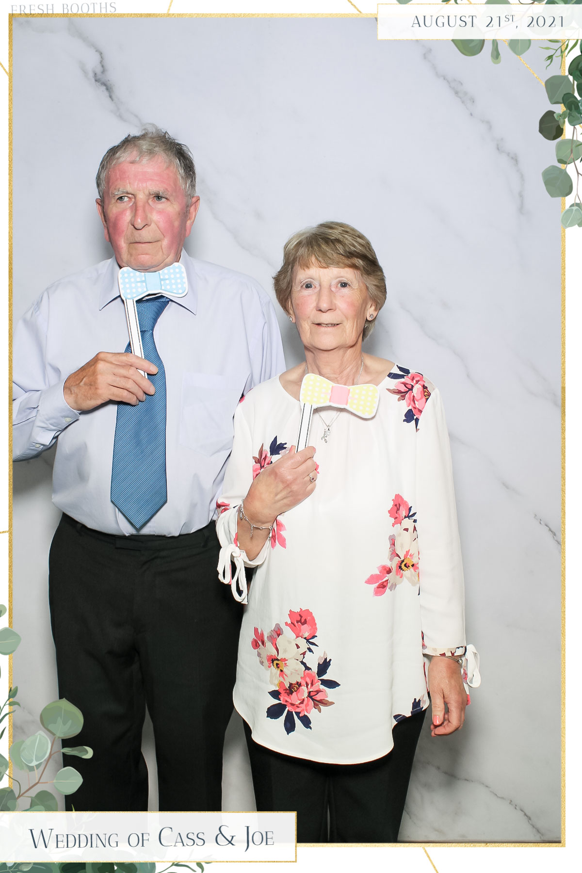 Cass & Joe Wedding - Selfie Mirror | View more photos from the event at gallery.freshbooths.com/u/FreshBooths/Cass-Joe-Wedding-Selfie-Mirror