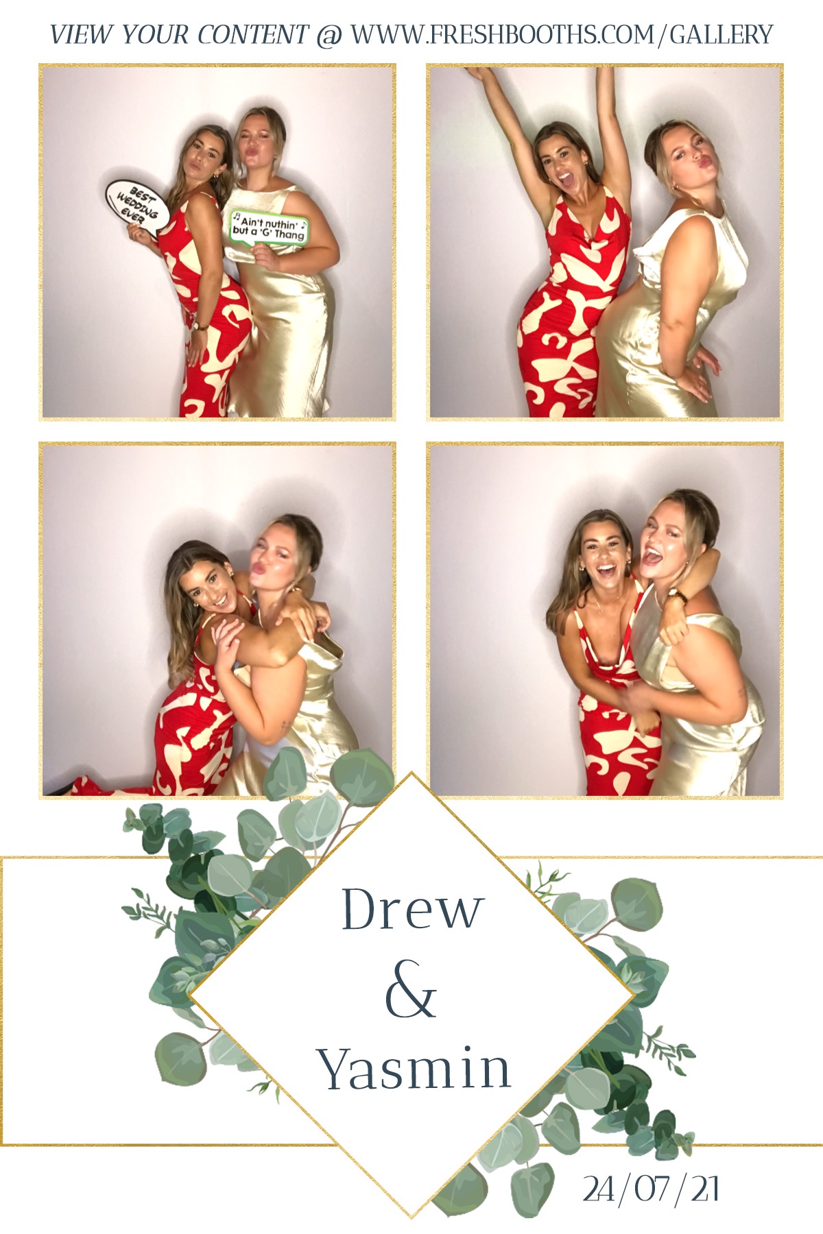 Drew & Yasmin Wedding - GIF Station | View more photos from the event at gallery.freshbooths.com/u/FreshBooths/Drew-Yasmin-Wedding-GIF-Station