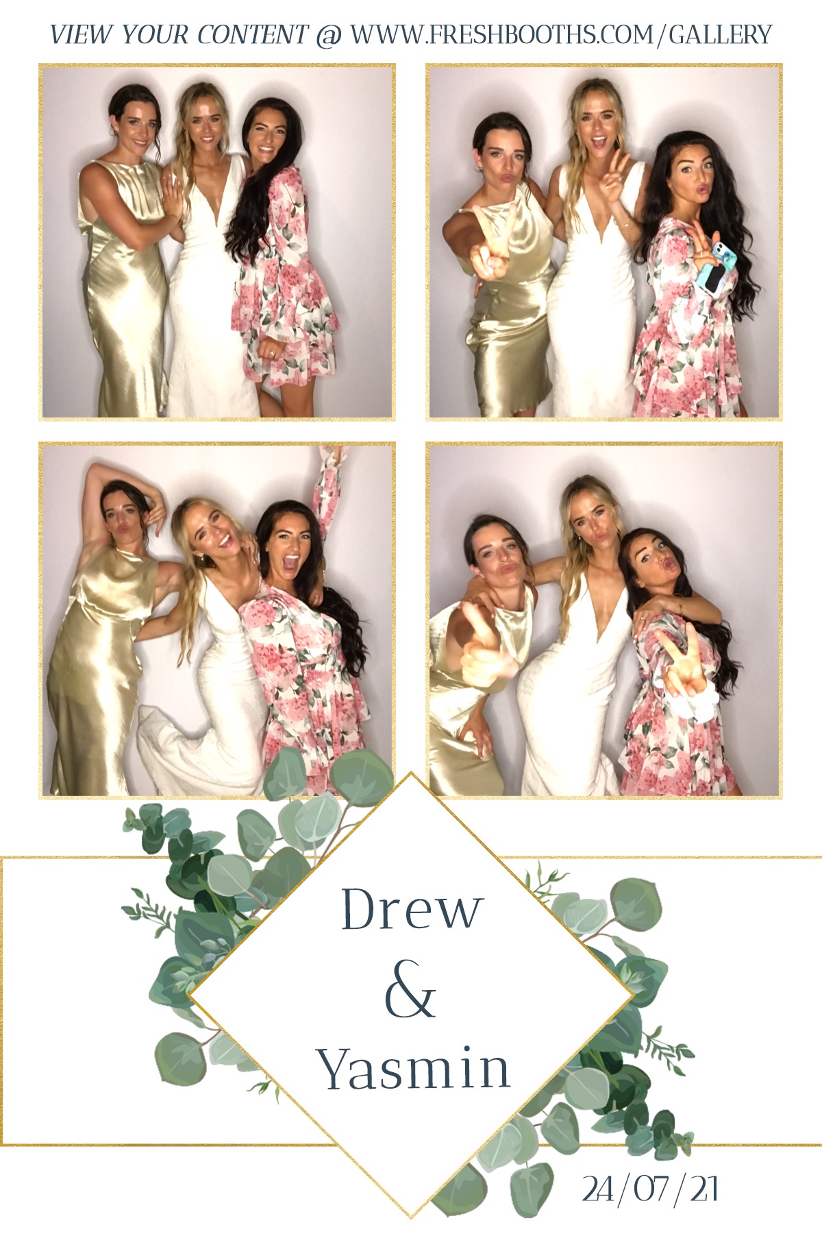 Drew & Yasmin Wedding - GIF Station | View more photos from the event at gallery.freshbooths.com/u/FreshBooths/Drew-Yasmin-Wedding-GIF-Station
