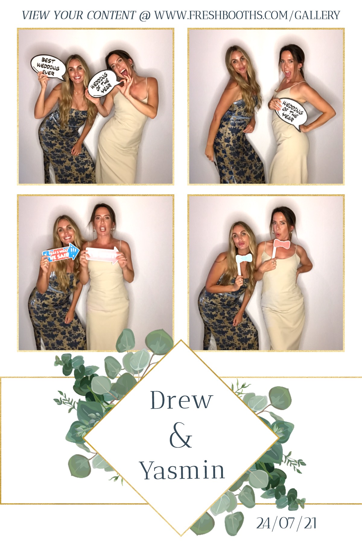 Drew & Yasmin Wedding - GIF Station | View more photos from the event at gallery.freshbooths.com/u/FreshBooths/Drew-Yasmin-Wedding-GIF-Station