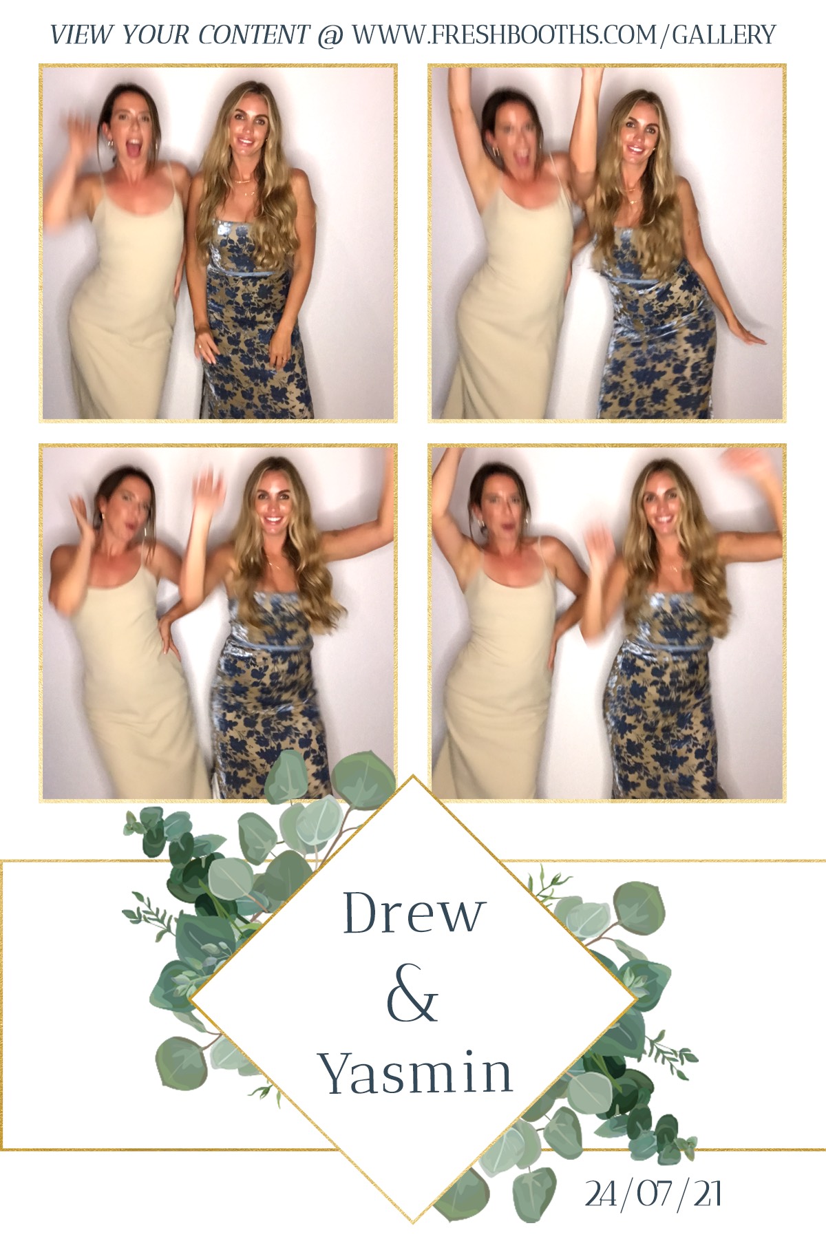 Drew & Yasmin Wedding - GIF Station | View more photos from the event at gallery.freshbooths.com/u/FreshBooths/Drew-Yasmin-Wedding-GIF-Station