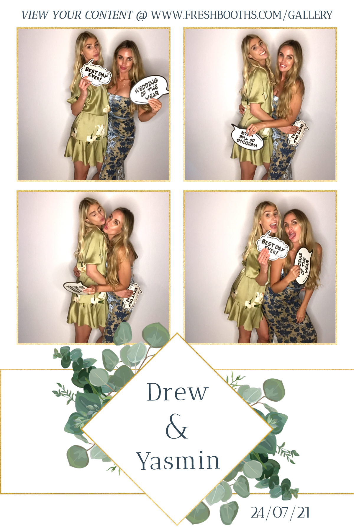 Drew & Yasmin Wedding - GIF Station | View more photos from the event at gallery.freshbooths.com/u/FreshBooths/Drew-Yasmin-Wedding-GIF-Station