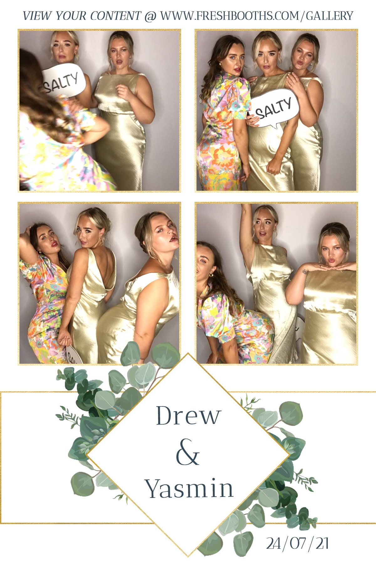 Drew & Yasmin Wedding - GIF Station | View more photos from the event at gallery.freshbooths.com/u/FreshBooths/Drew-Yasmin-Wedding-GIF-Station