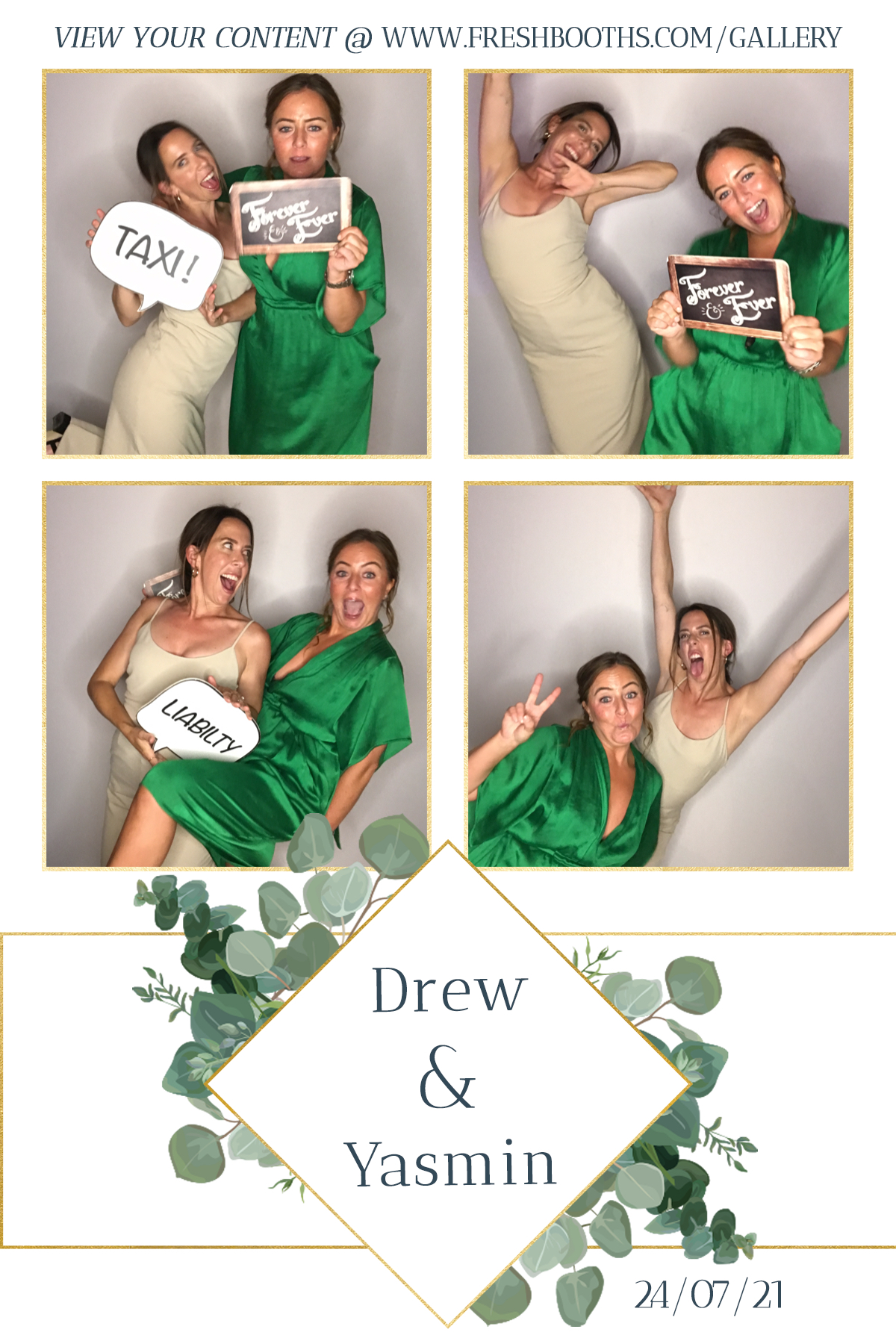 Drew & Yasmin Wedding - GIF Station | View more photos from the event at gallery.freshbooths.com/u/FreshBooths/Drew-Yasmin-Wedding-GIF-Station