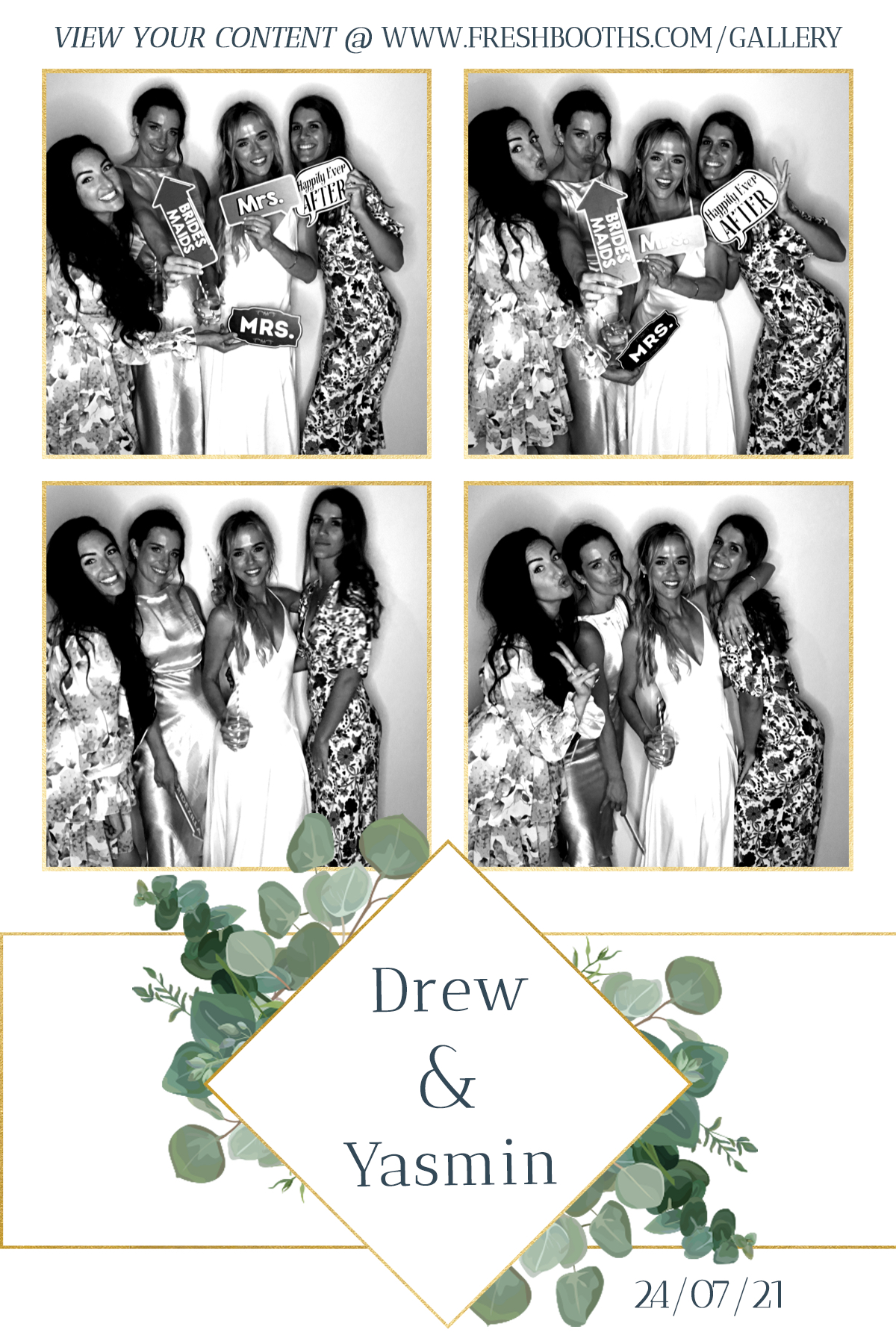 Drew & Yasmin Wedding - GIF Station | View more photos from the event at gallery.freshbooths.com/u/FreshBooths/Drew-Yasmin-Wedding-GIF-Station