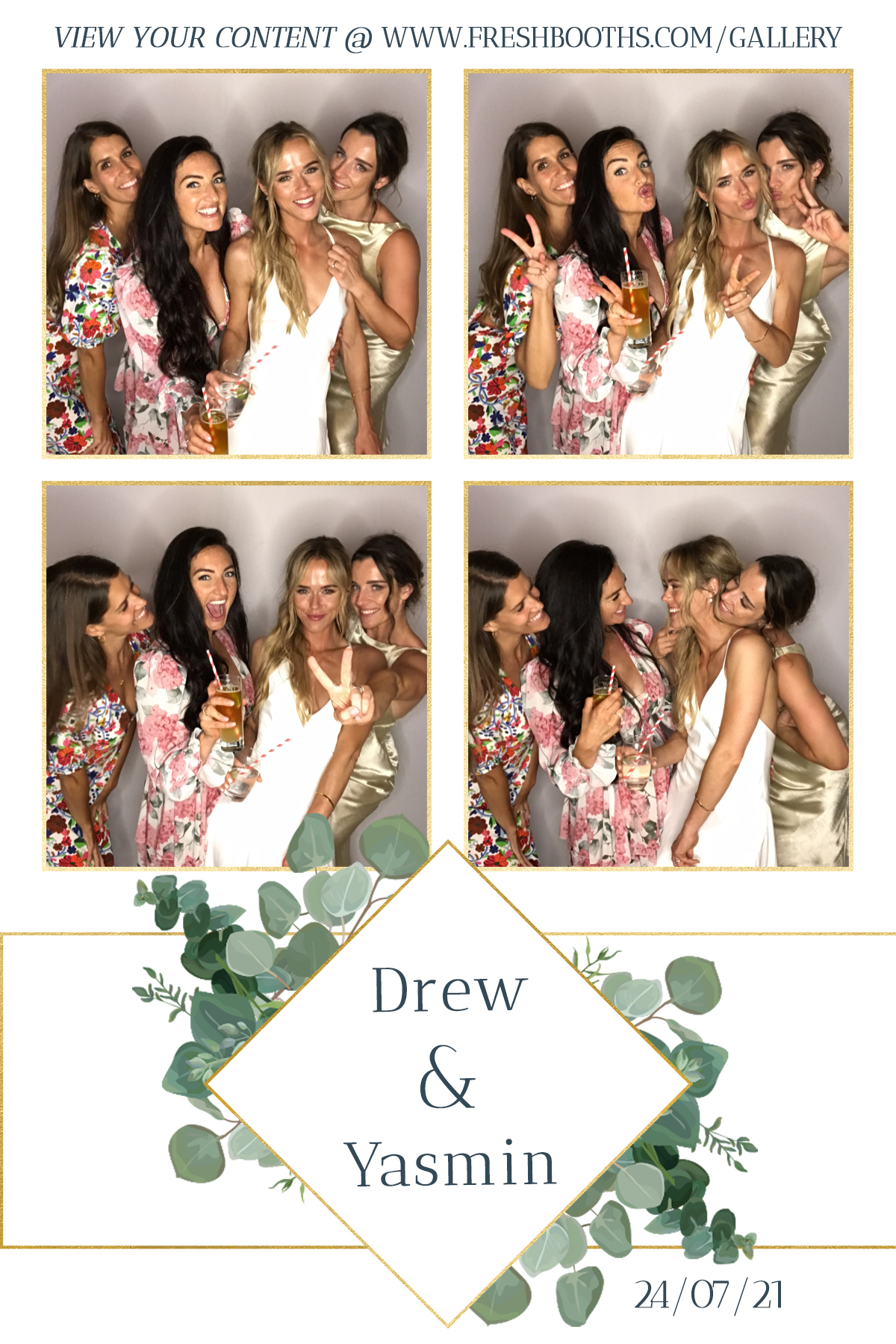Drew & Yasmin Wedding - GIF Station | View more photos from the event at gallery.freshbooths.com/u/FreshBooths/Drew-Yasmin-Wedding-GIF-Station