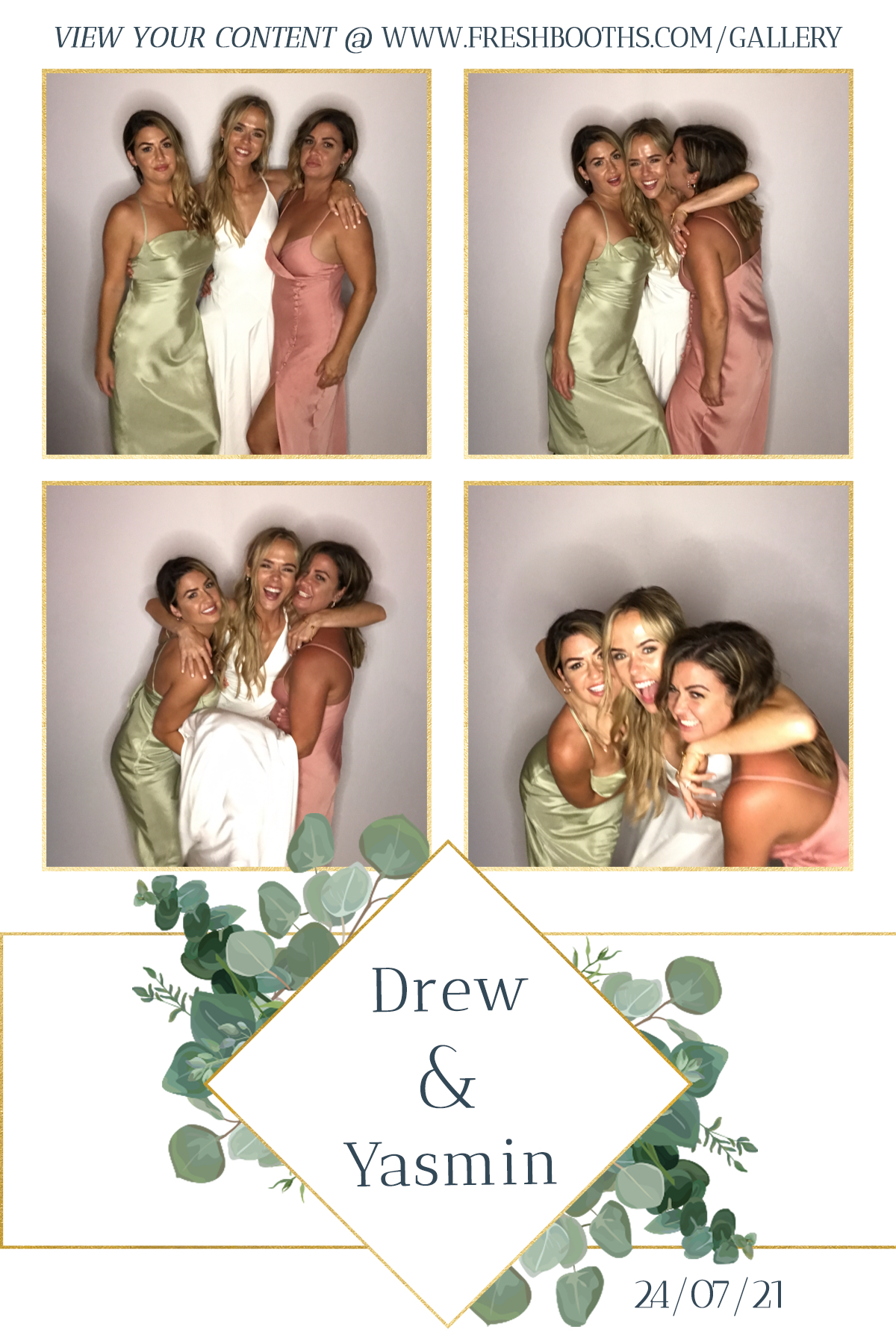 Drew & Yasmin Wedding - GIF Station | View more photos from the event at gallery.freshbooths.com/u/FreshBooths/Drew-Yasmin-Wedding-GIF-Station