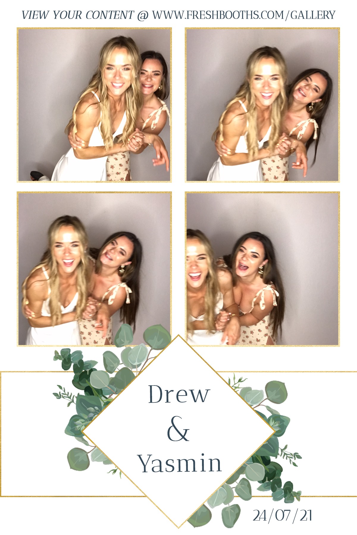 Drew & Yasmin Wedding - GIF Station | View more photos from the event at gallery.freshbooths.com/u/FreshBooths/Drew-Yasmin-Wedding-GIF-Station
