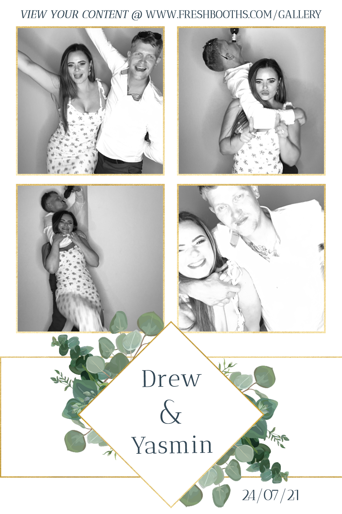 Drew & Yasmin Wedding - GIF Station | View more photos from the event at gallery.freshbooths.com/u/FreshBooths/Drew-Yasmin-Wedding-GIF-Station